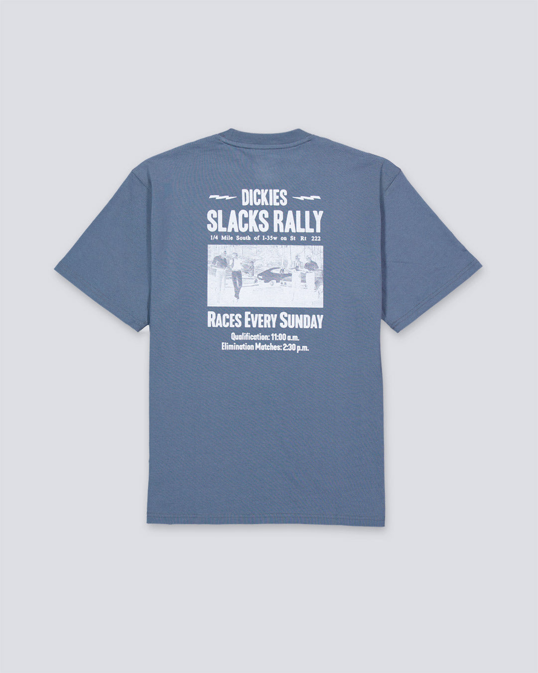 Camiseta Dickies Slacks Rally Azul Hombre