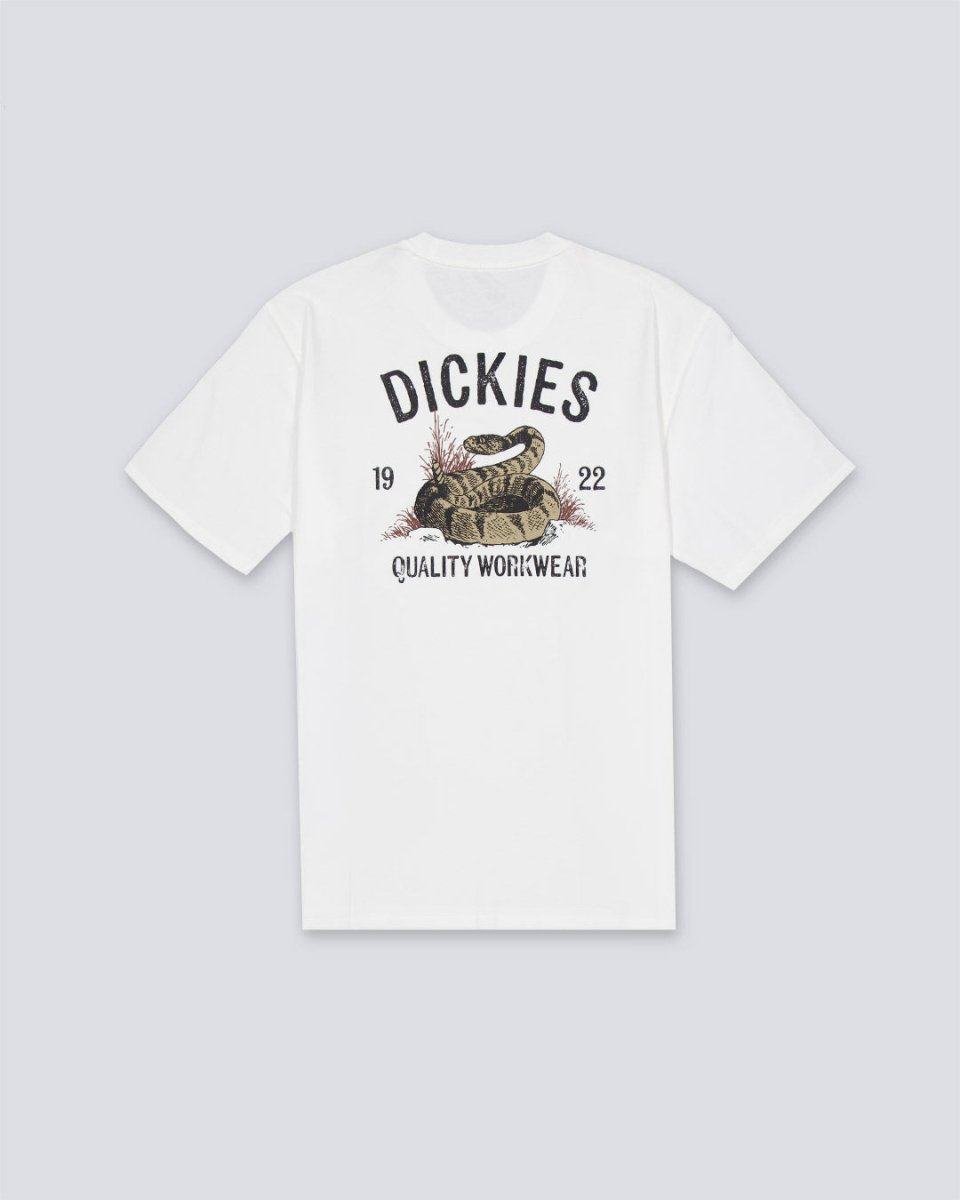 Camiseta Dickies Snake Blanco Hombre DK0A4Z990WH1
