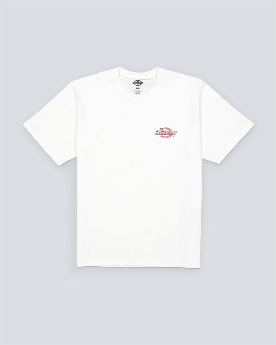 Camiseta Dickies Wood Logo Blanco Hombre