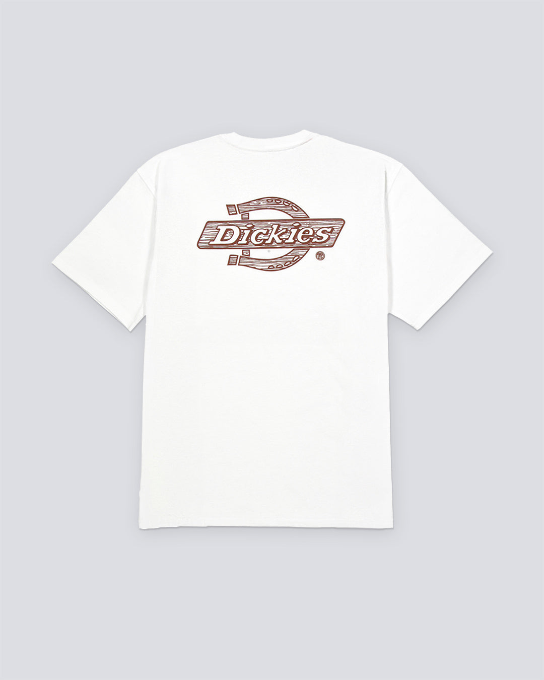 Camiseta Dickies Wood Logo Blanco Hombre