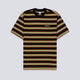 Camiseta Dickies York Stripe Negro Y Amarillo Unisex