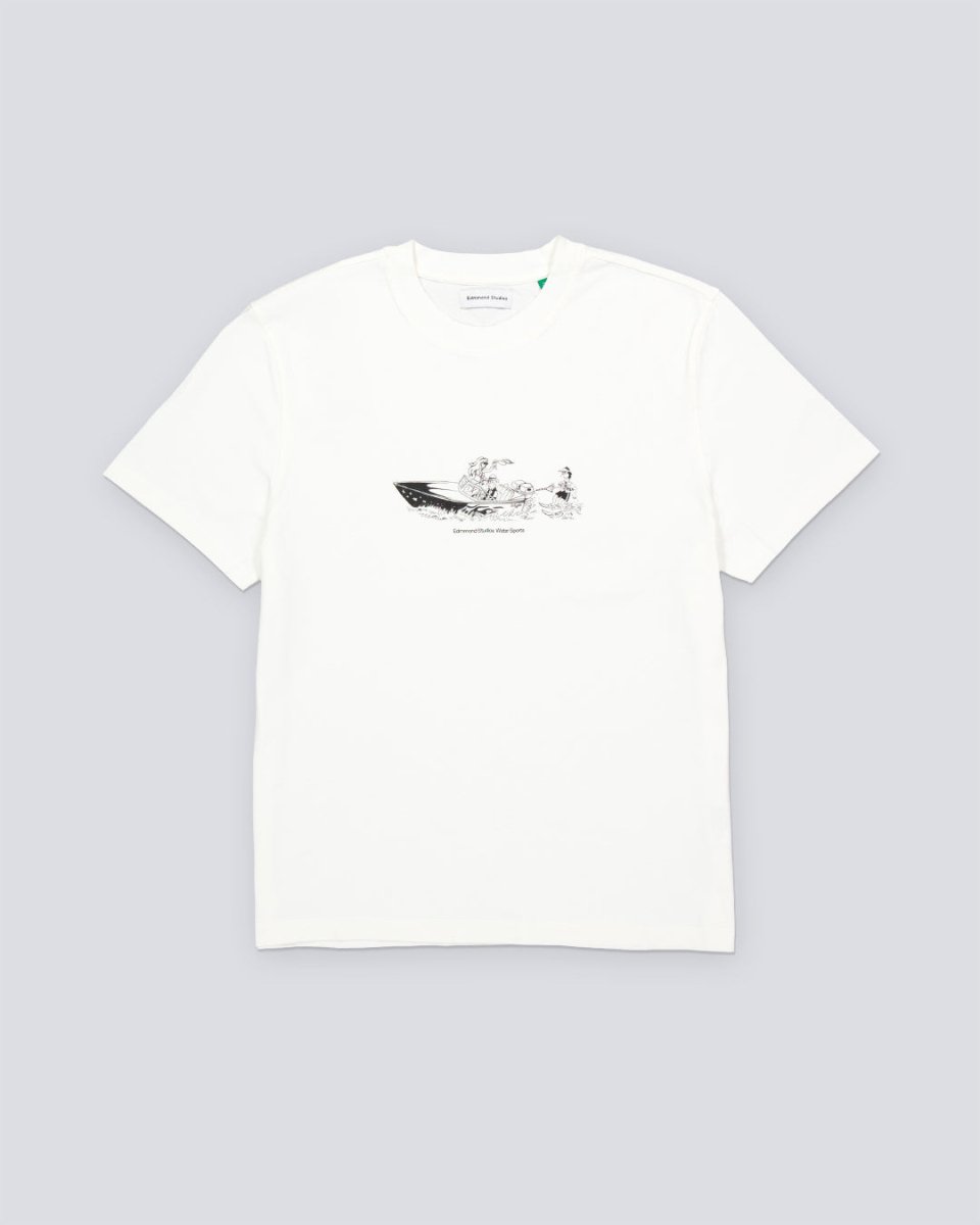 Camiseta Edmmond Studios Boxy Blanco Unisex