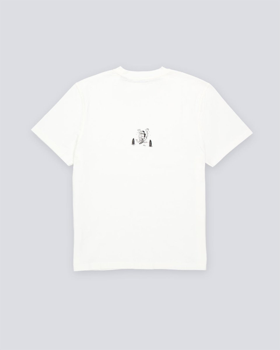 Camiseta Edmmond Studios Boxy Blanco Unisex