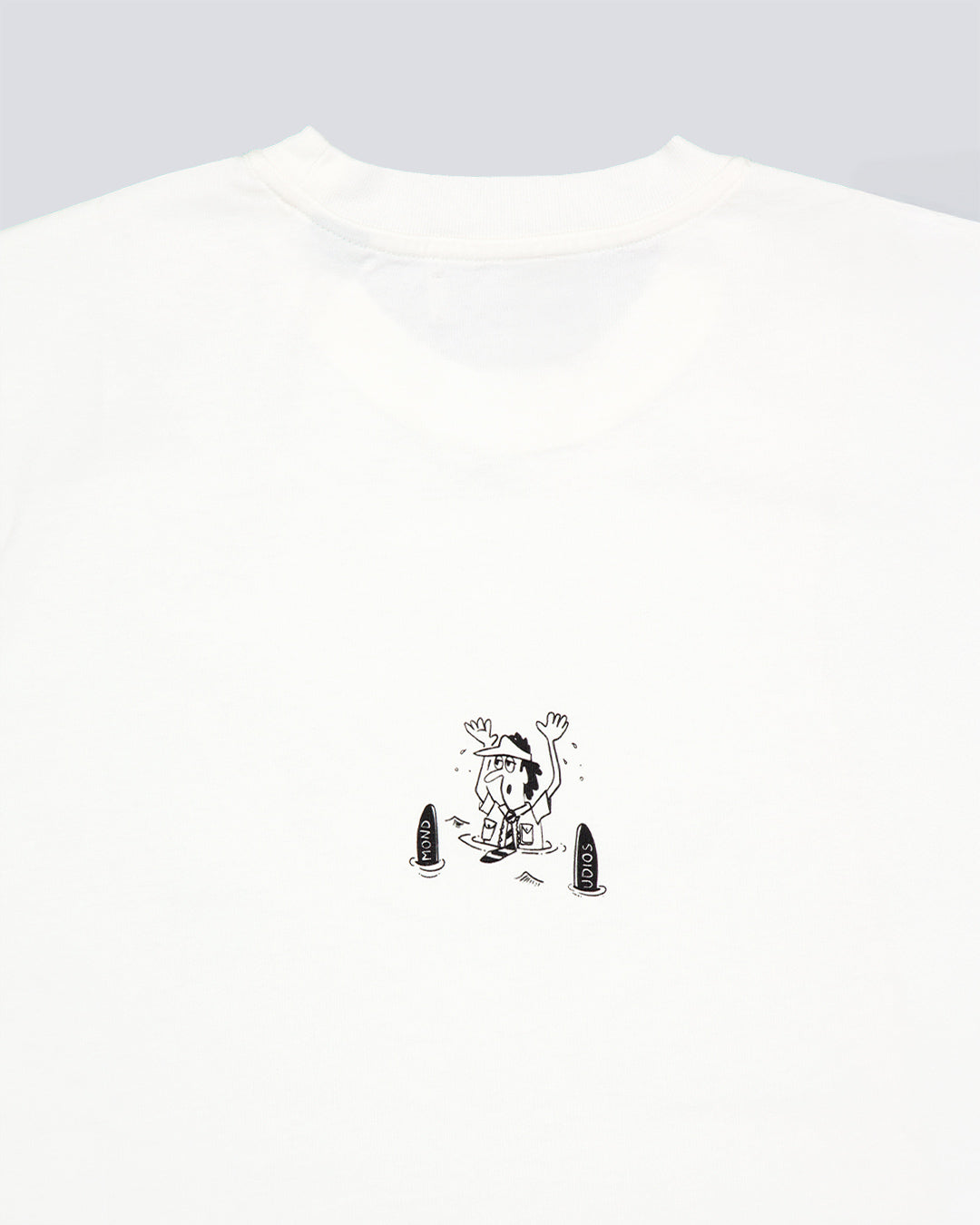 Camiseta Edmmond Studios Boxy Blanco Unisex