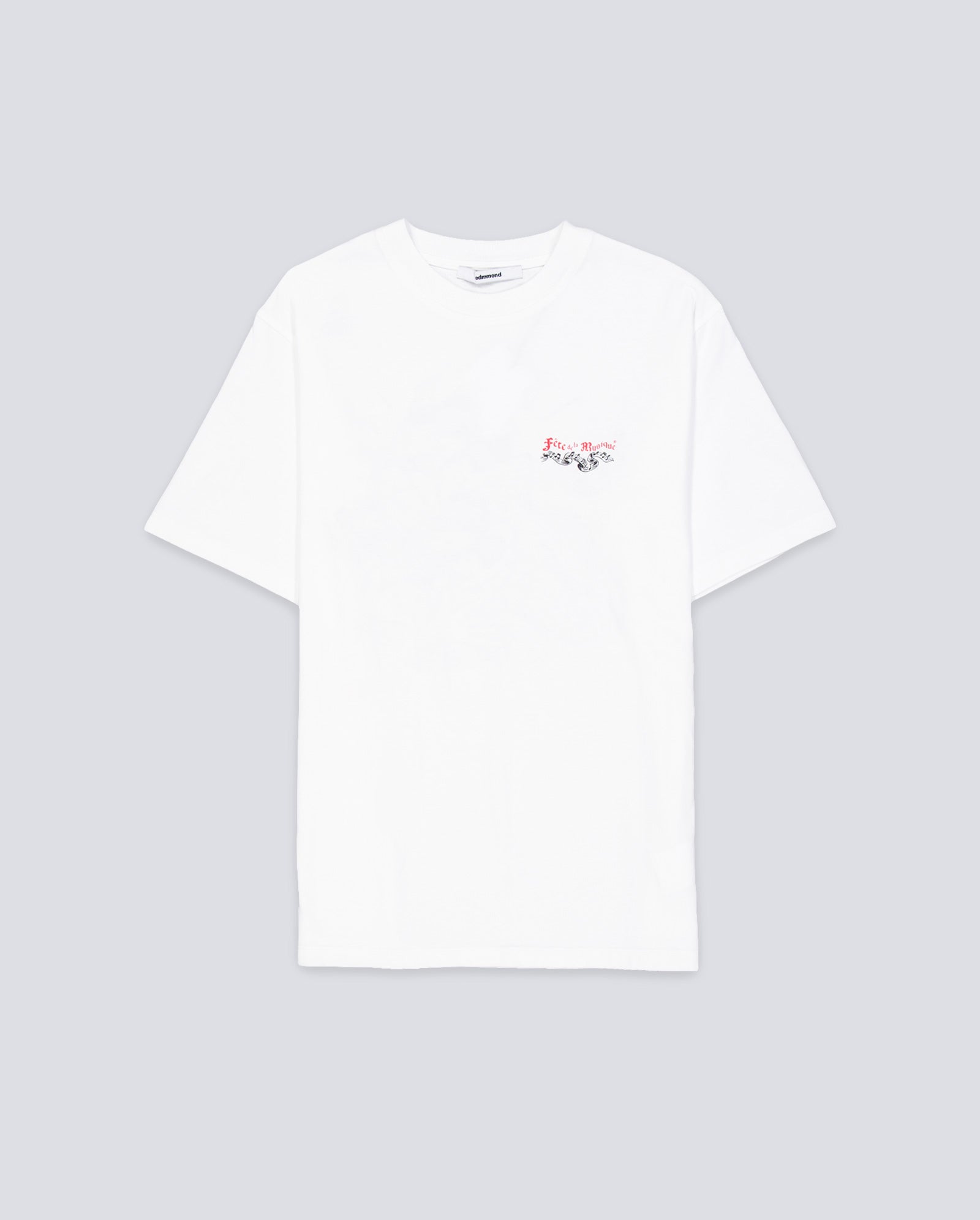 Camiseta Edmmond Studios Fete de la Musique Blanca Hombre 325-30-32000