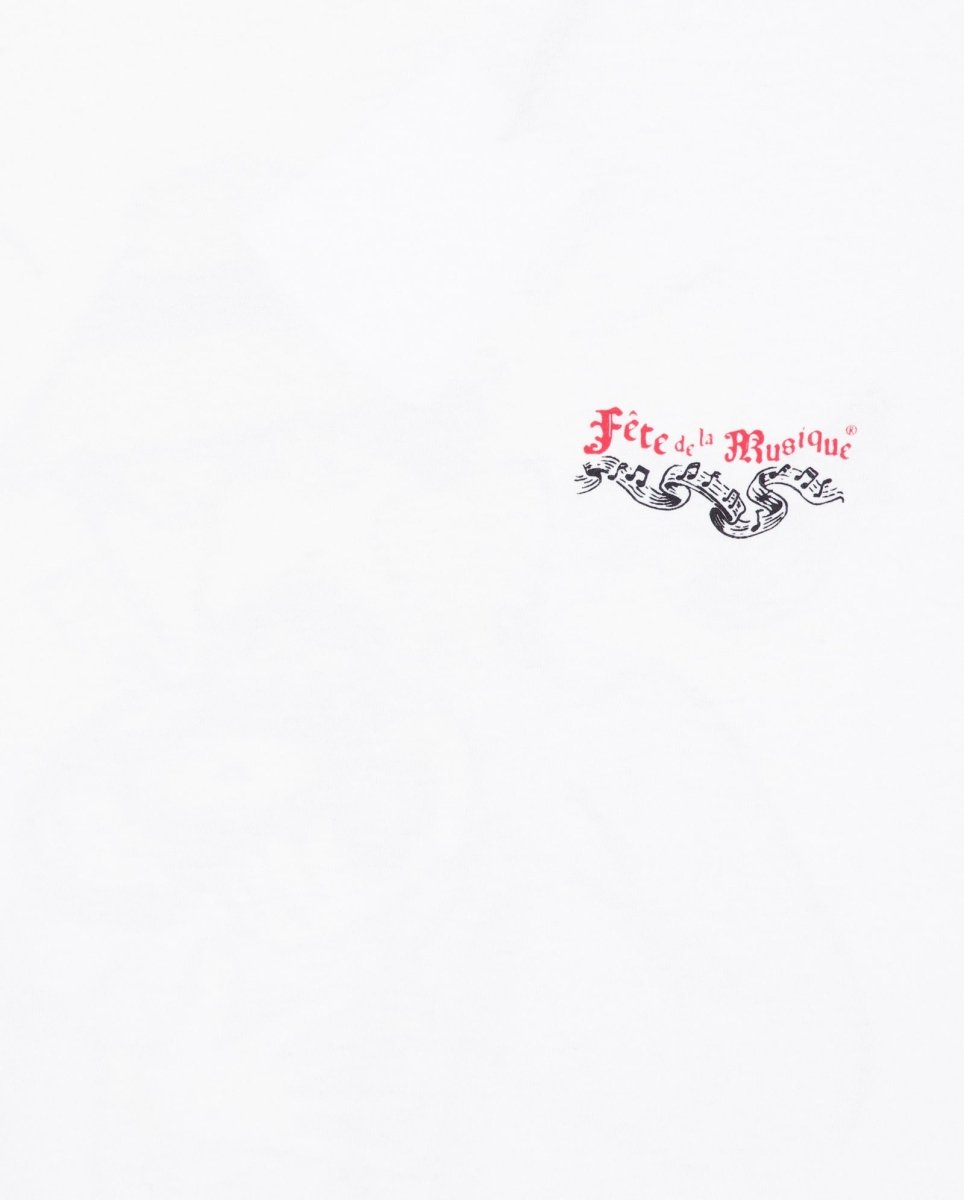 Camiseta Edmmond Studios Fete de la Musique Blanca Hombre 325-30-32000