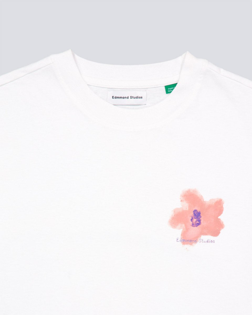 Camiseta Edmmond Studios Garden Blanco Hombre 125-30-18000