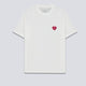 Camiseta Heart Patch Blanca Unisex
