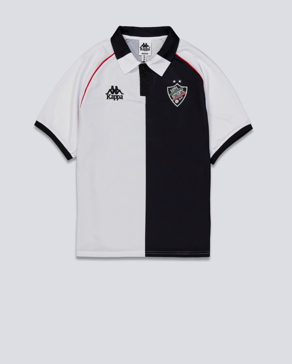Camiseta Kappa Authentic Solin Blanco Y Negro Unisex 331Z4QW-S03