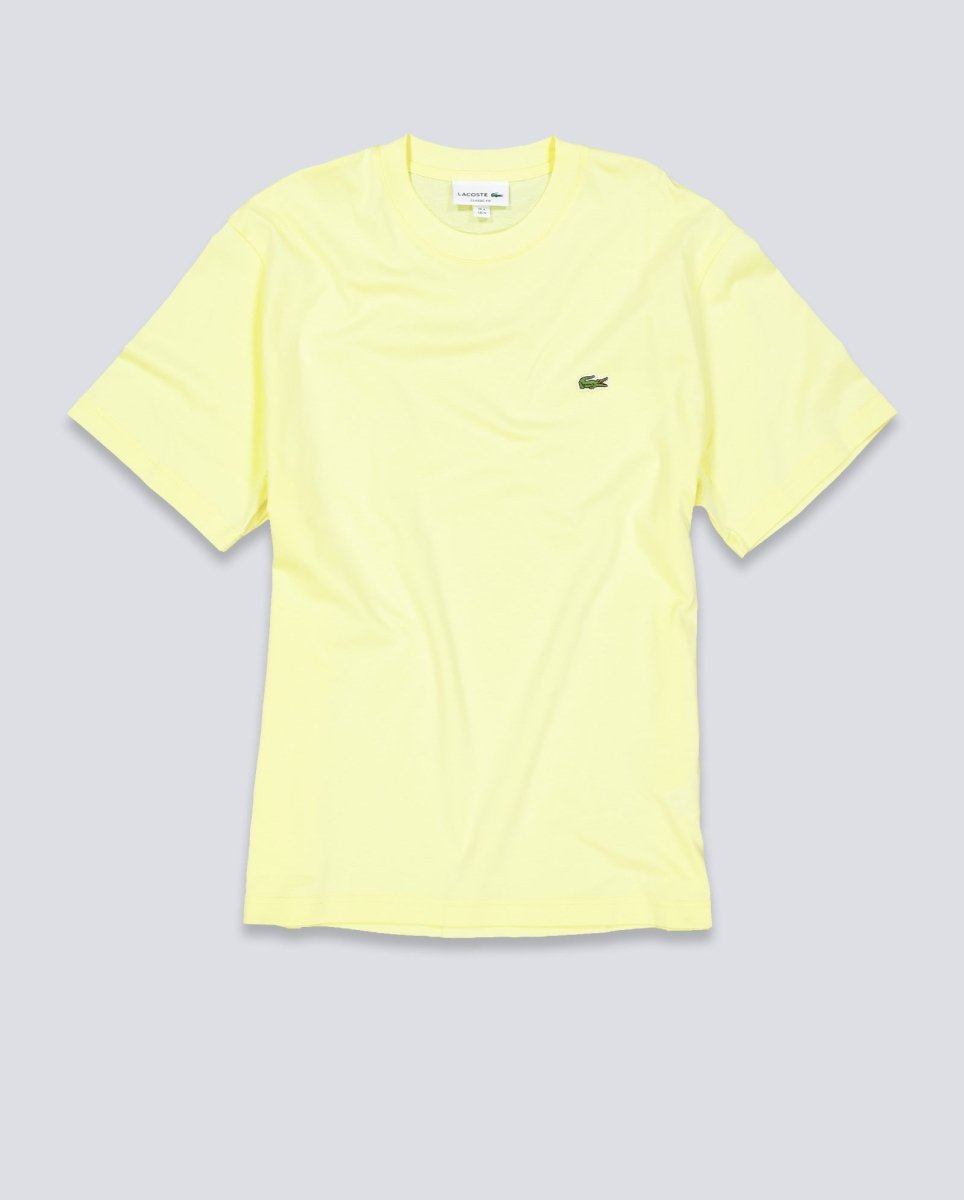Camiseta Lacoste Amarilla Unisex TH7318-107