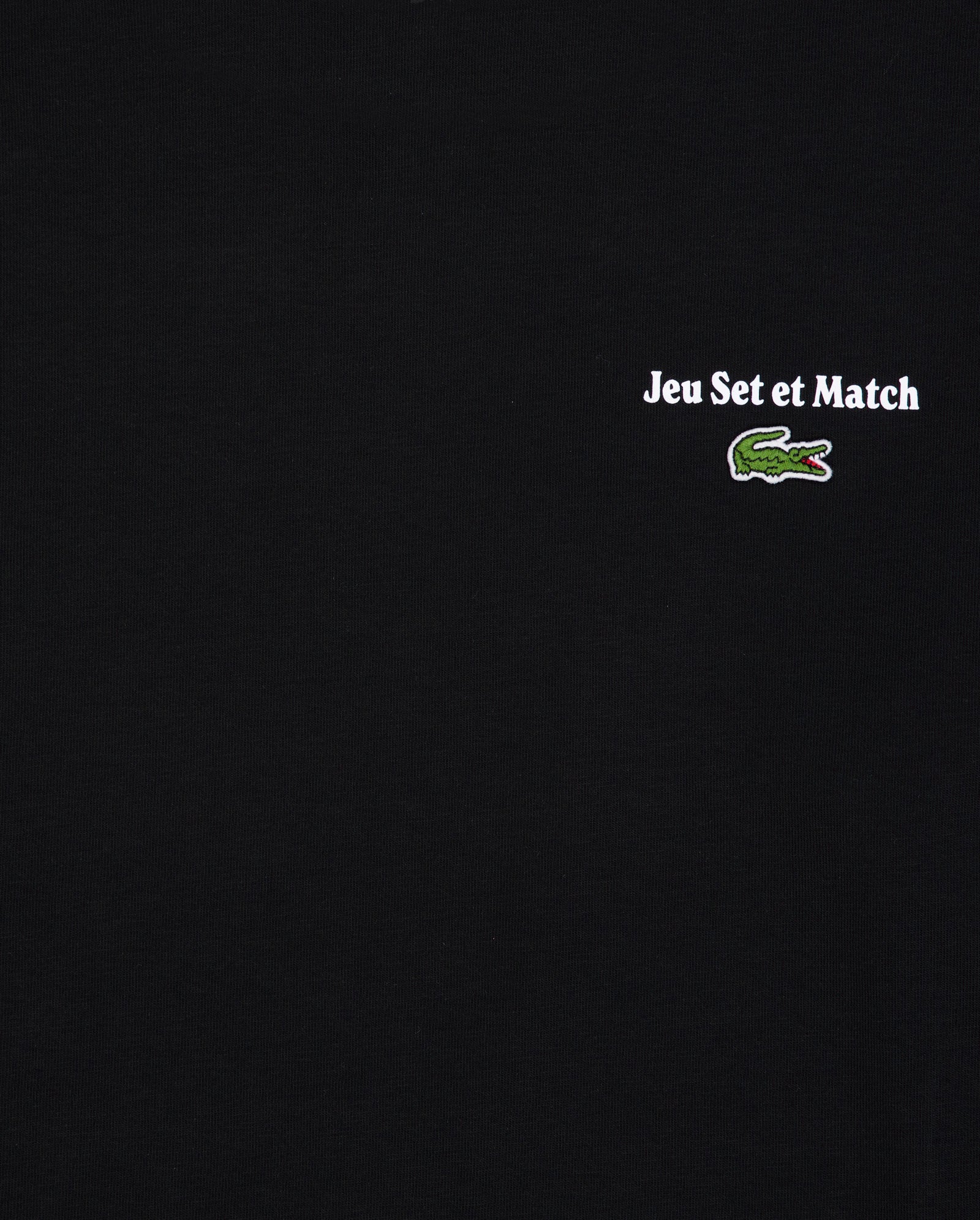 Camiseta Lacoste Corte Amplio Negro Hombre TH5950-00-031