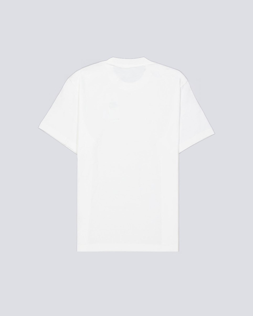 Camiseta Lacoste Logo Bicolor Blanco Hombre TH5899-00
