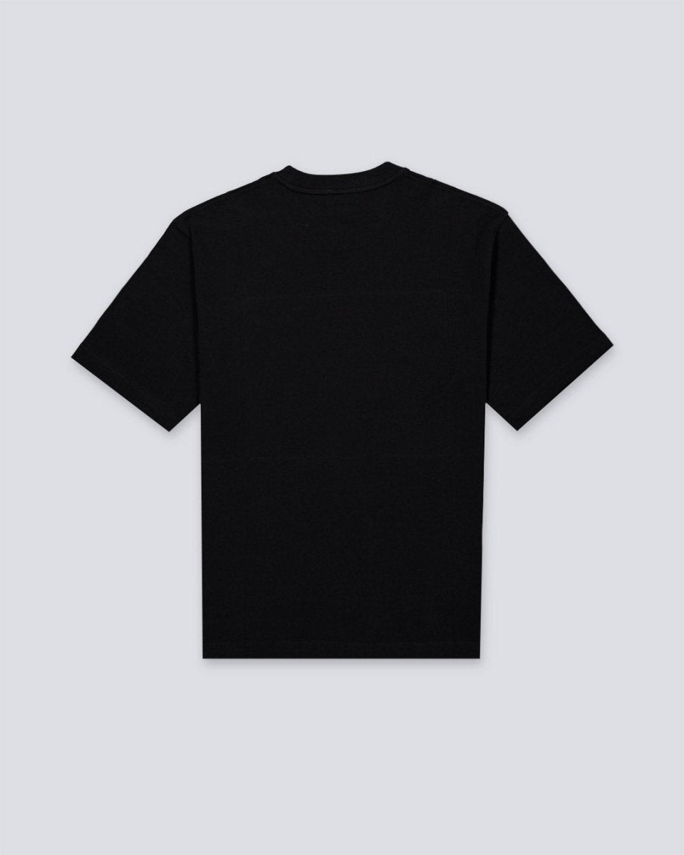 Camiseta Lacoste Loose Fit Heavy Cotton Negro Hombre TH2745-00-031