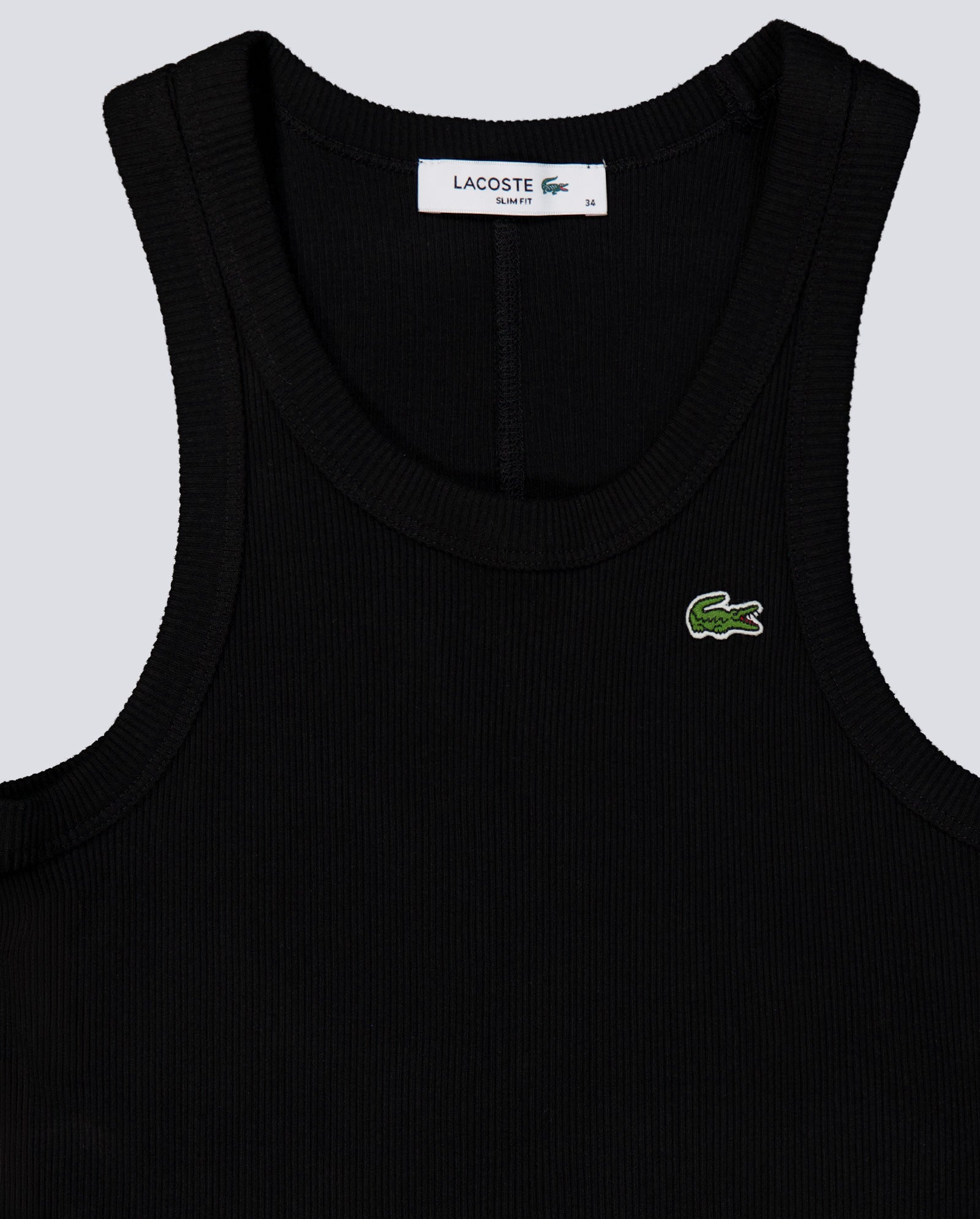 Camiseta Lacoste Negro Mujer TF5388-031