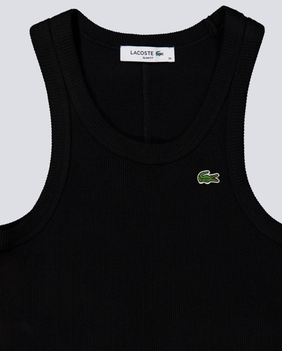 Camiseta Lacoste Negro Mujer TF5388-031