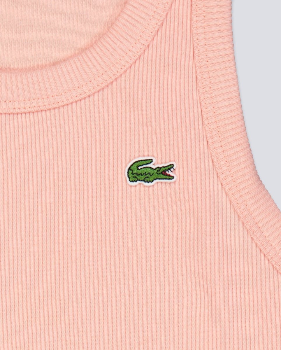 Camiseta Lacoste Rosa Mujer TF5388-UI2