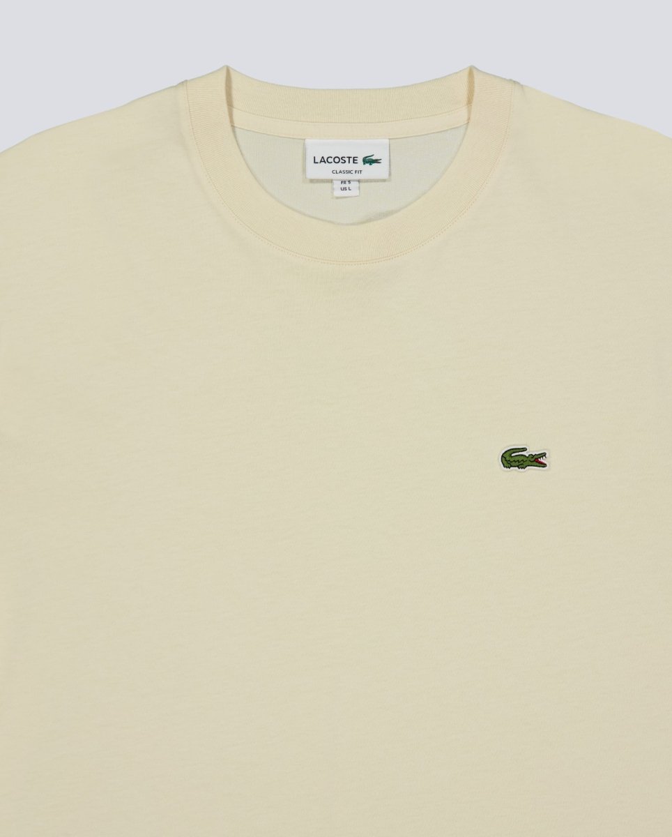 Camiseta Lacoste Tee Beige Unisex TH7318-056
