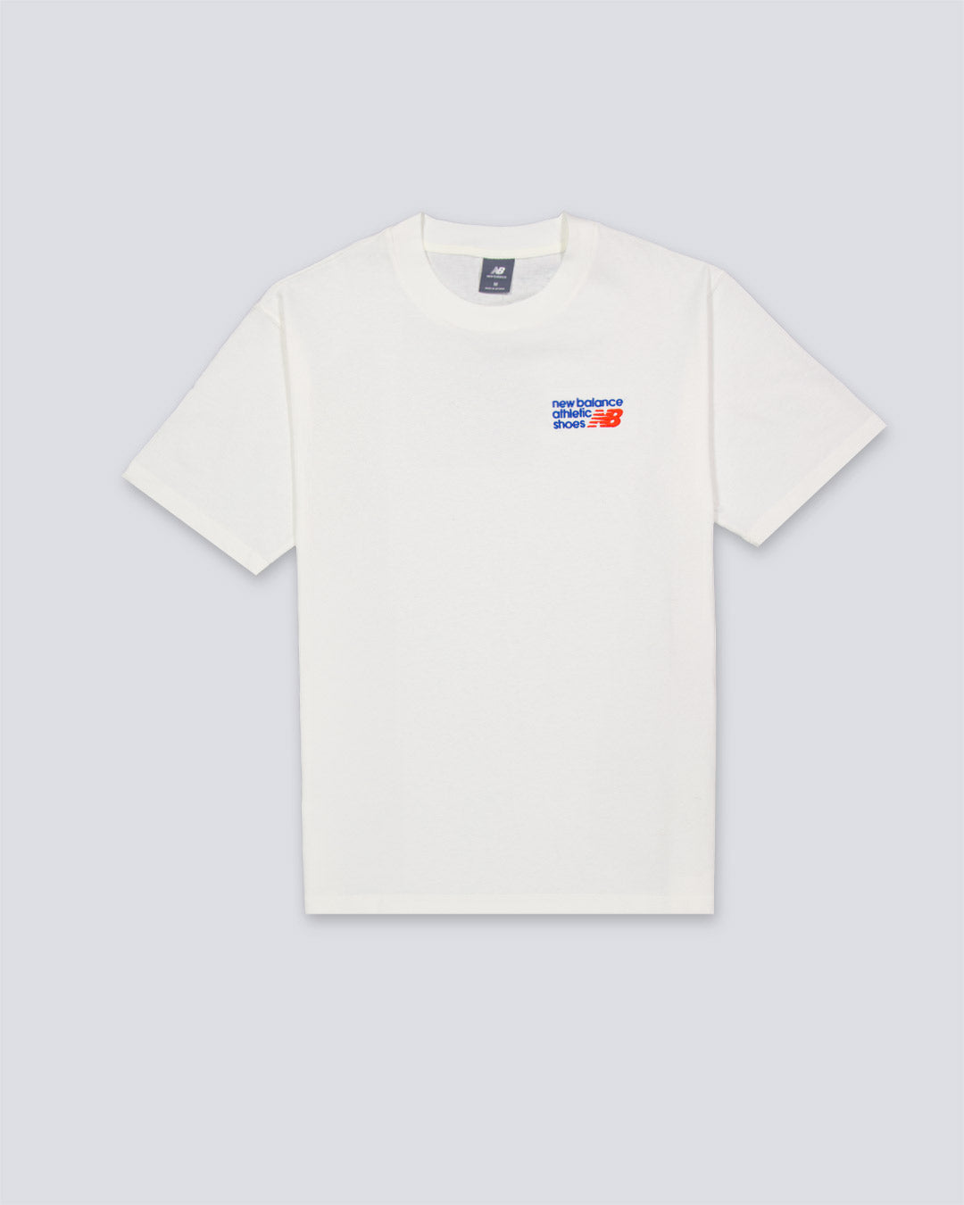 Camiseta New Balance Athletics Premium Logo Blanco Hombre