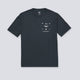 Camiseta Obey Around The Globe Pigment Negro Hombre