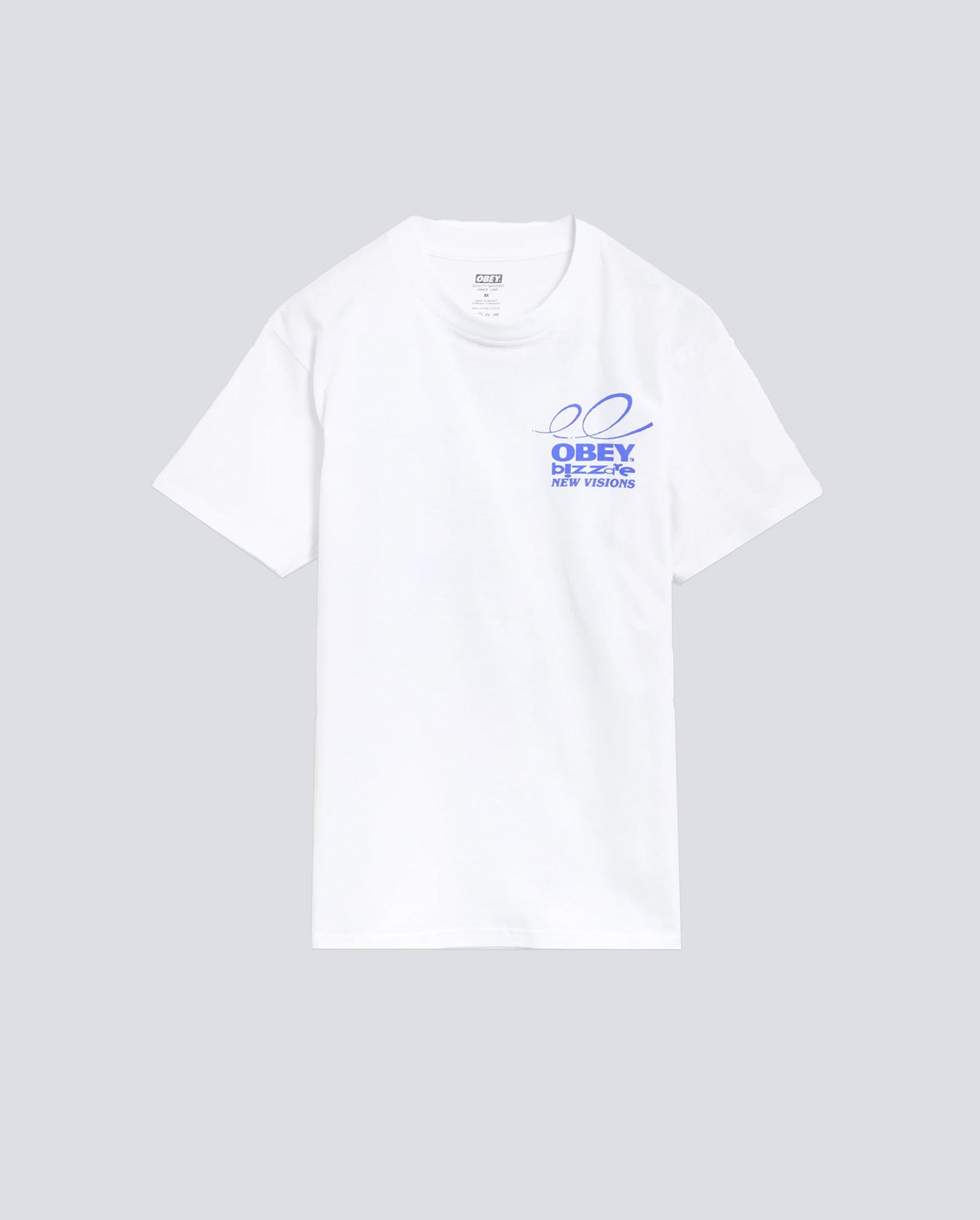 Camiseta Obey Bizzare New Visions Blanco Hombre 165264057-WHT