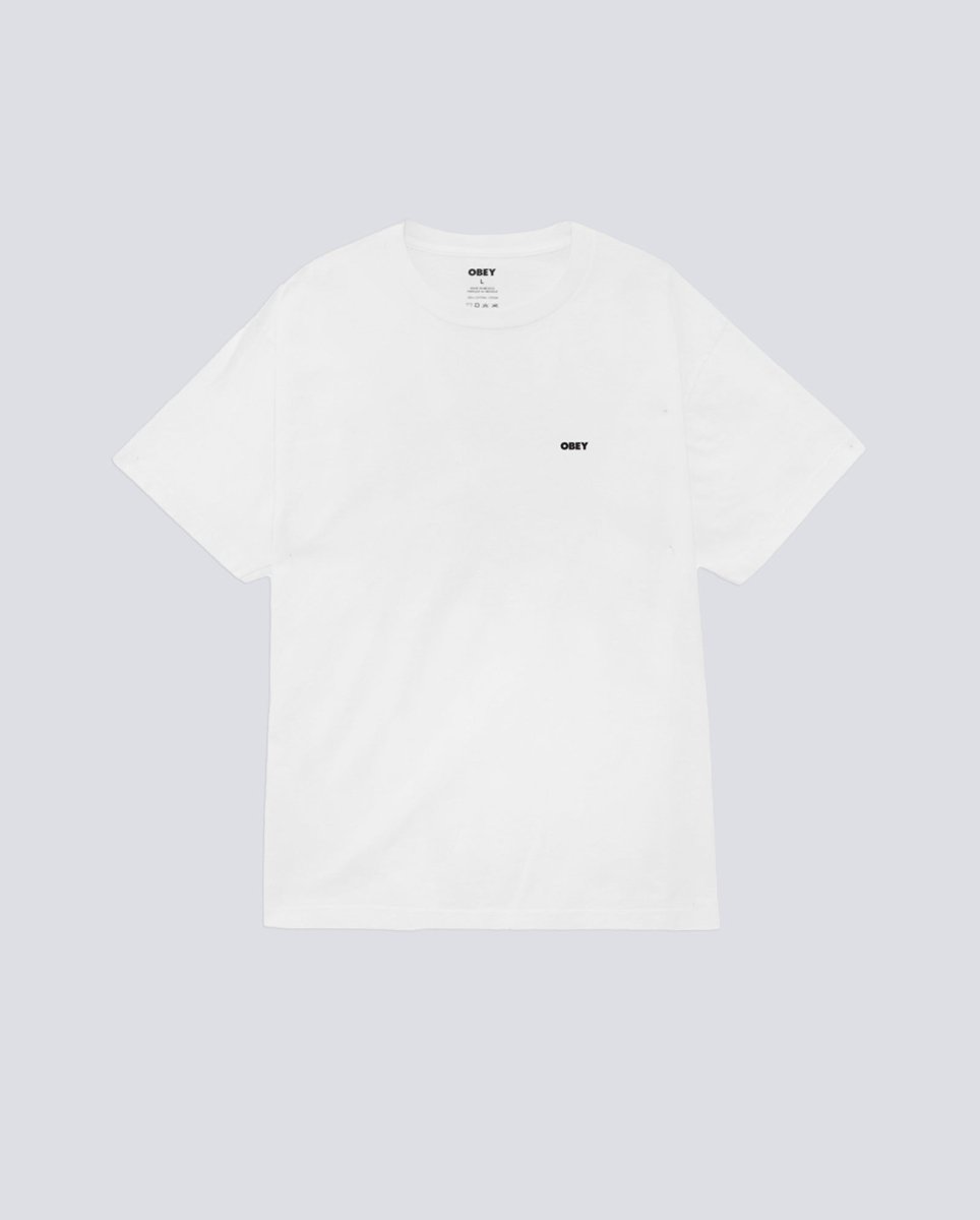 Camiseta Obey Bold Icon Face Blanco Hombre 167924099-DDEN