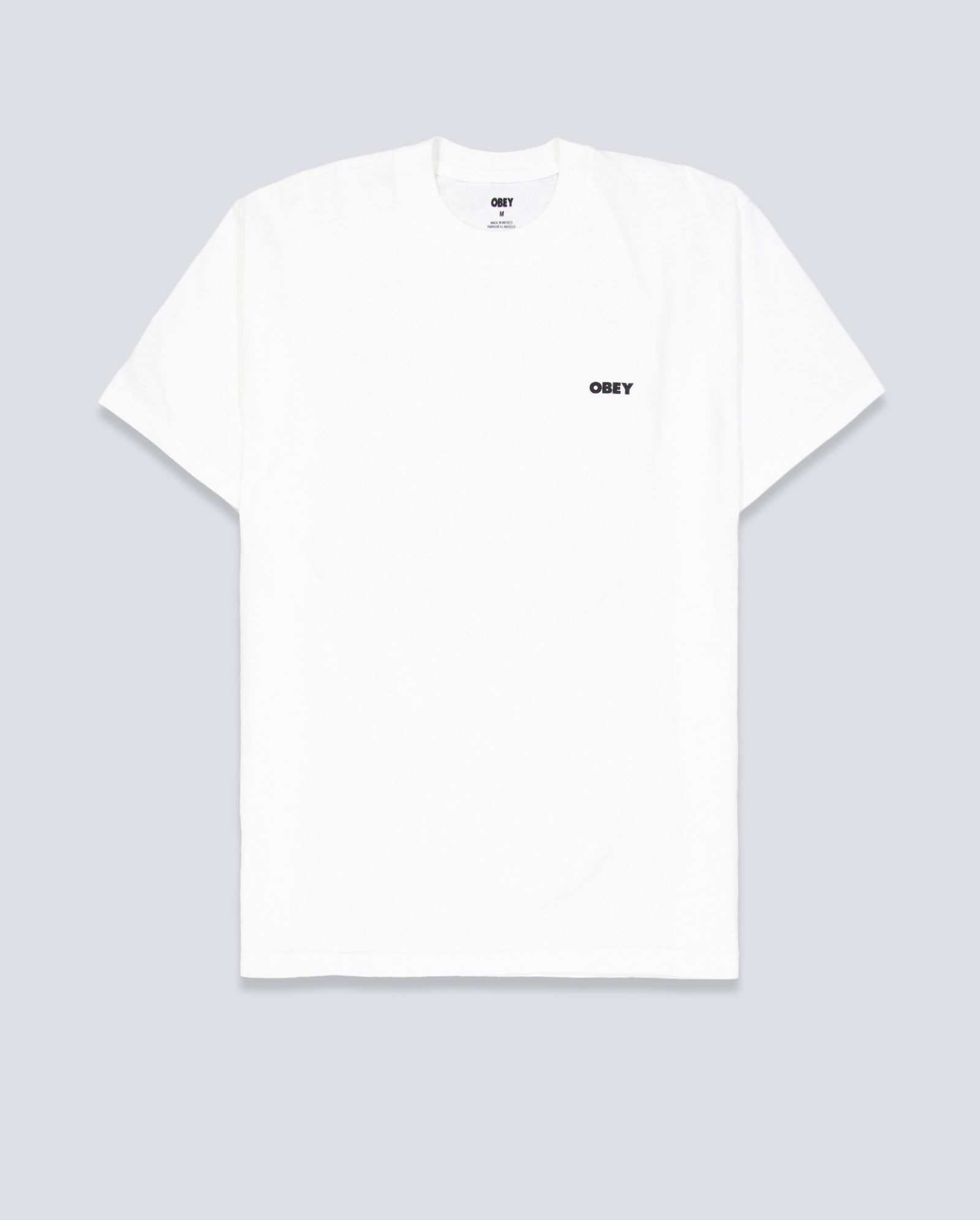 Camiseta Obey Bold Icon Face Pigment Blanco Hombre 167924099-VWH