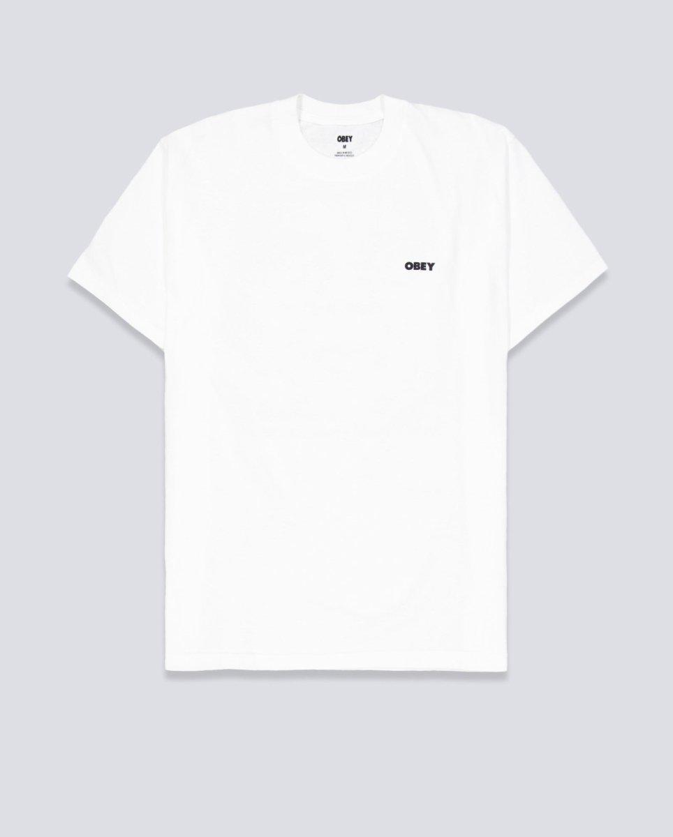 Camiseta Obey Bold Icon Face Pigment Blanco Hombre 167924099-VWH