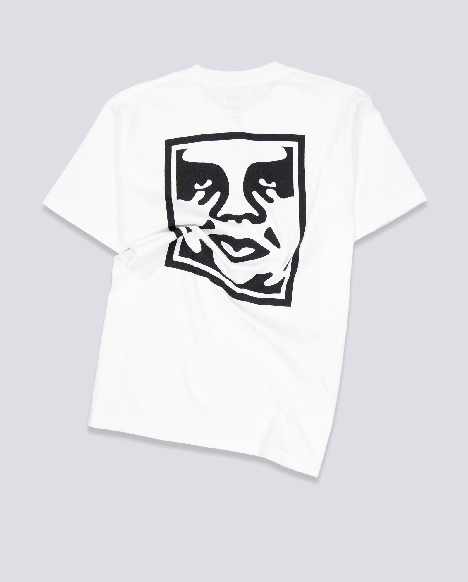 Camiseta Obey Bold Icon Face Pigment Blanco Hombre 167924099-VWH