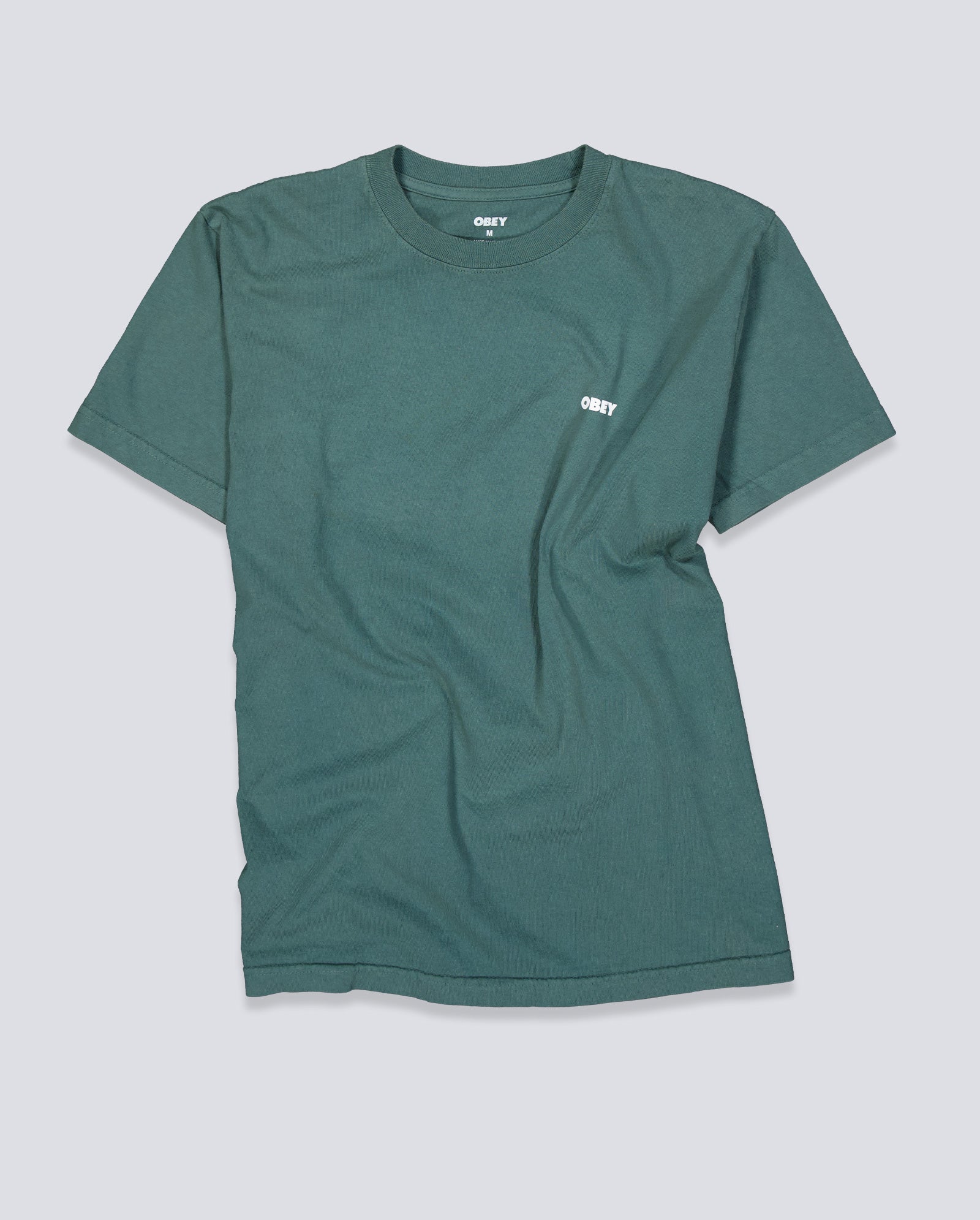 Camiseta Obey Bold Icon Face Pigment Verde Hombre 167924099-RFR