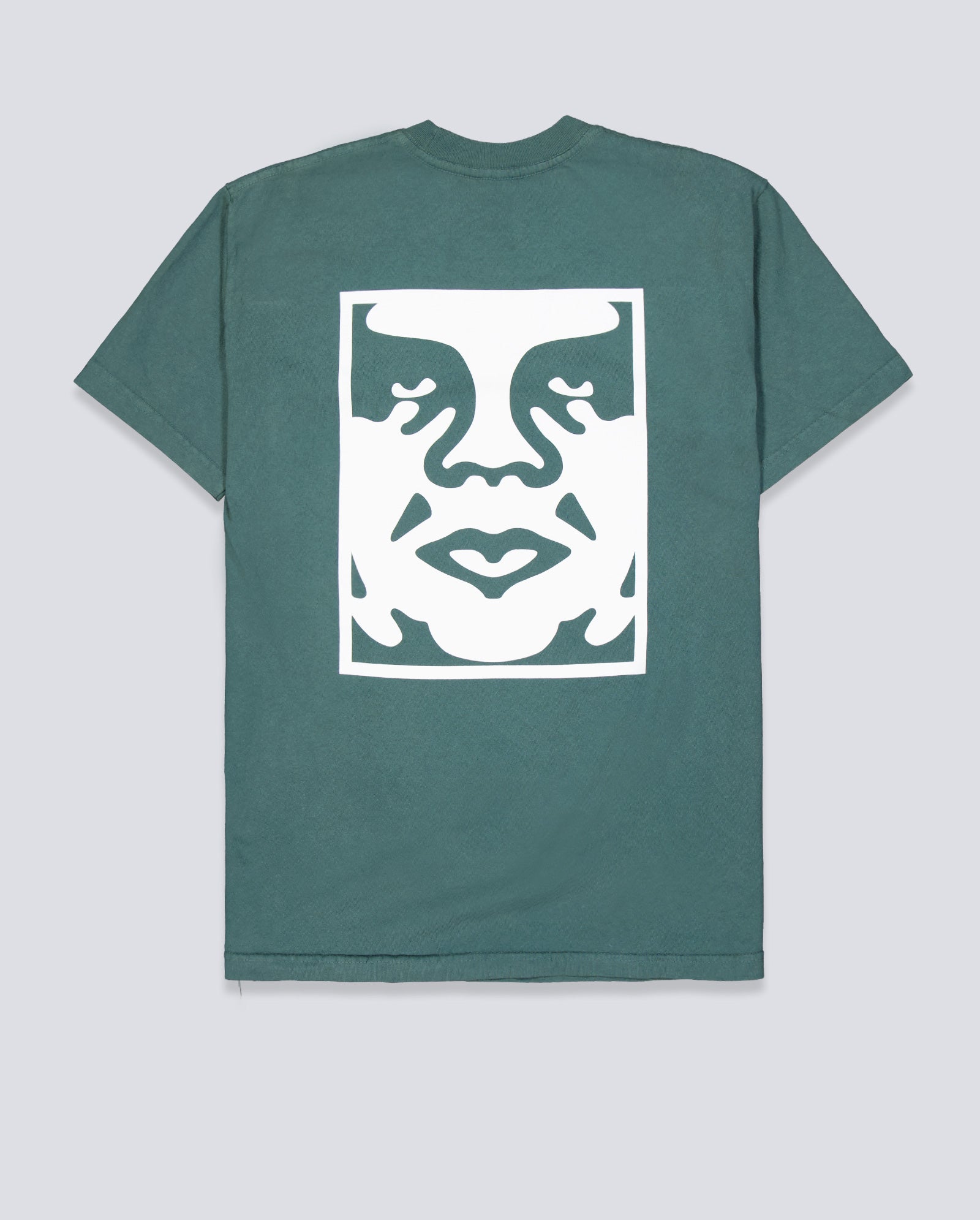 Camiseta Obey Bold Icon Face Pigment Verde Hombre 167924099-RFR