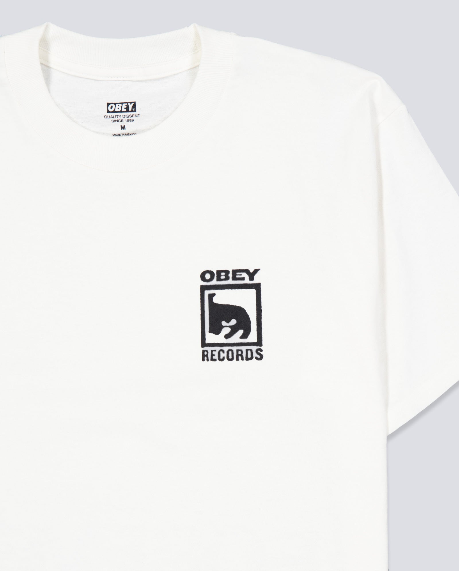 Camiseta Obey Come Lose Your Hearing Blanco Hombre 165264354-VWH