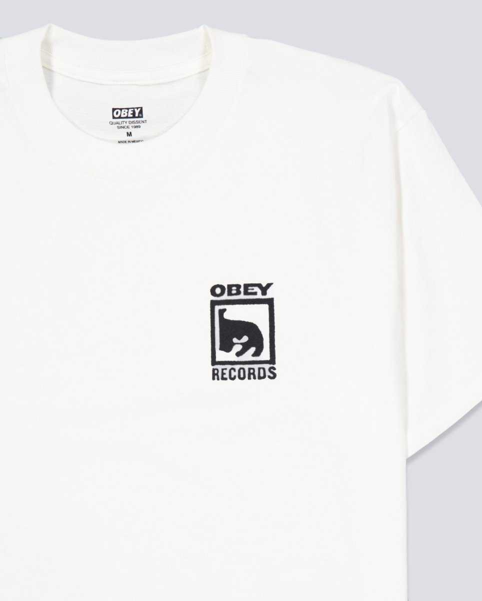 Camiseta Obey Come Lose Your Hearing Blanco Hombre 165264354-VWH