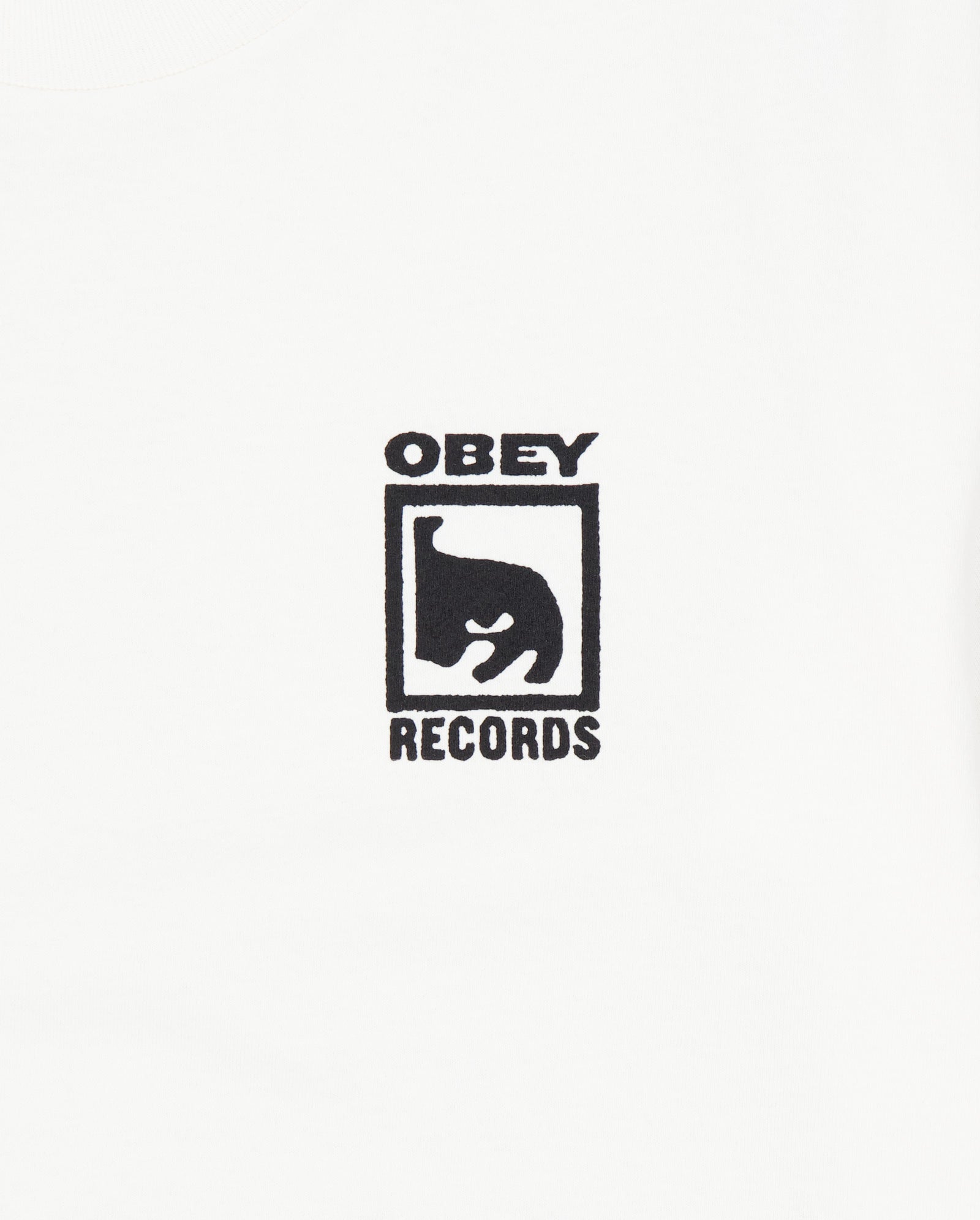 Camiseta Obey Come Lose Your Hearing Blanco Hombre 165264354-VWH