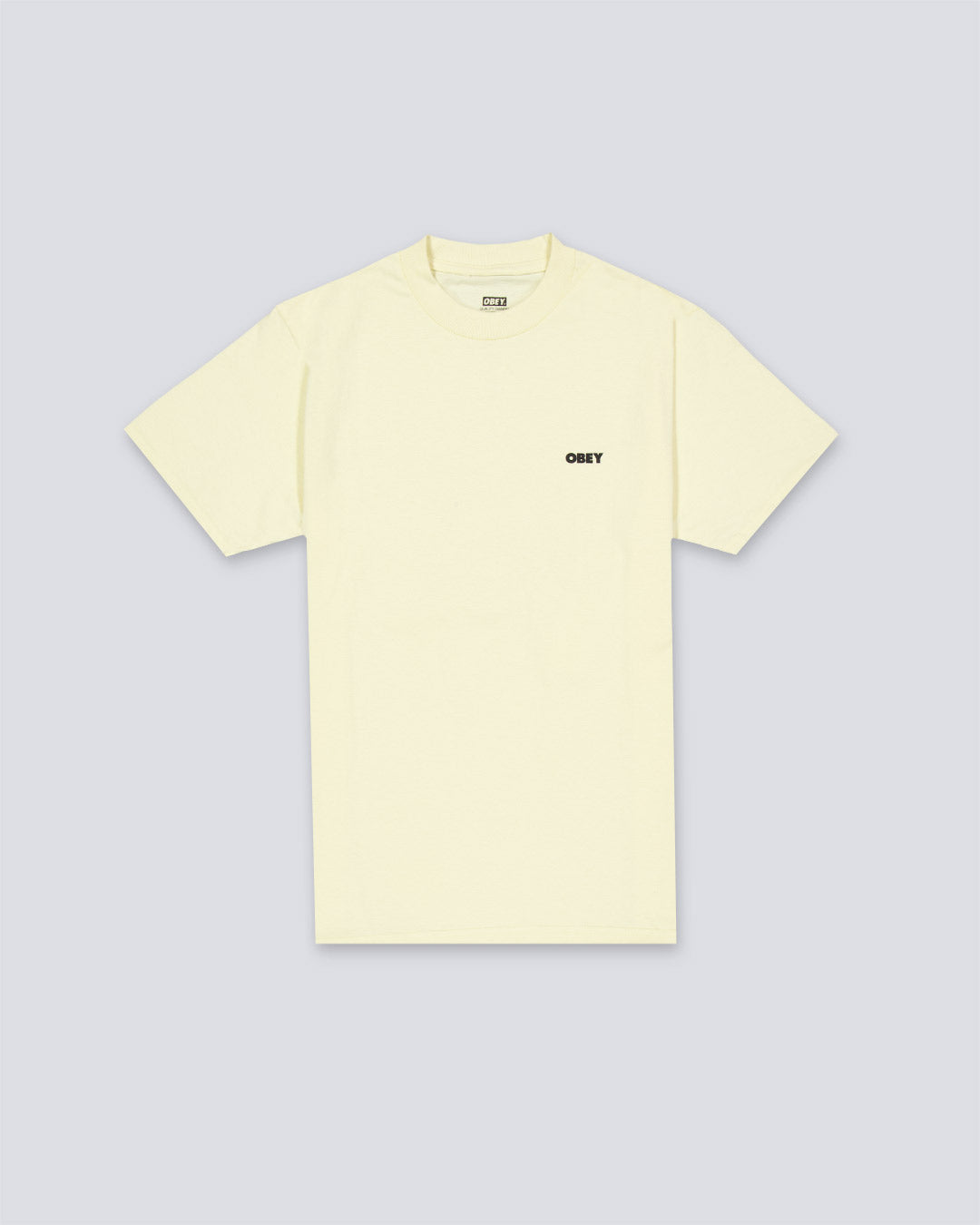 Camiseta Obey Cosmic Noise Amarillo Hombre 165264049-PLY
