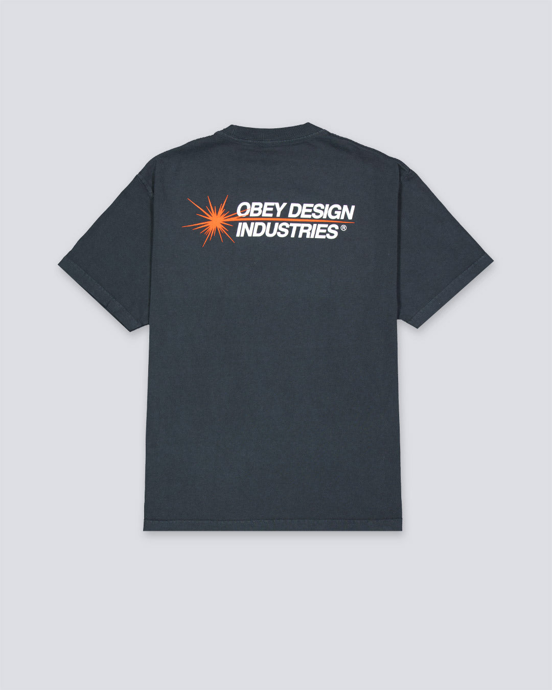 Camiseta Obey Design Industries Negro Hombre