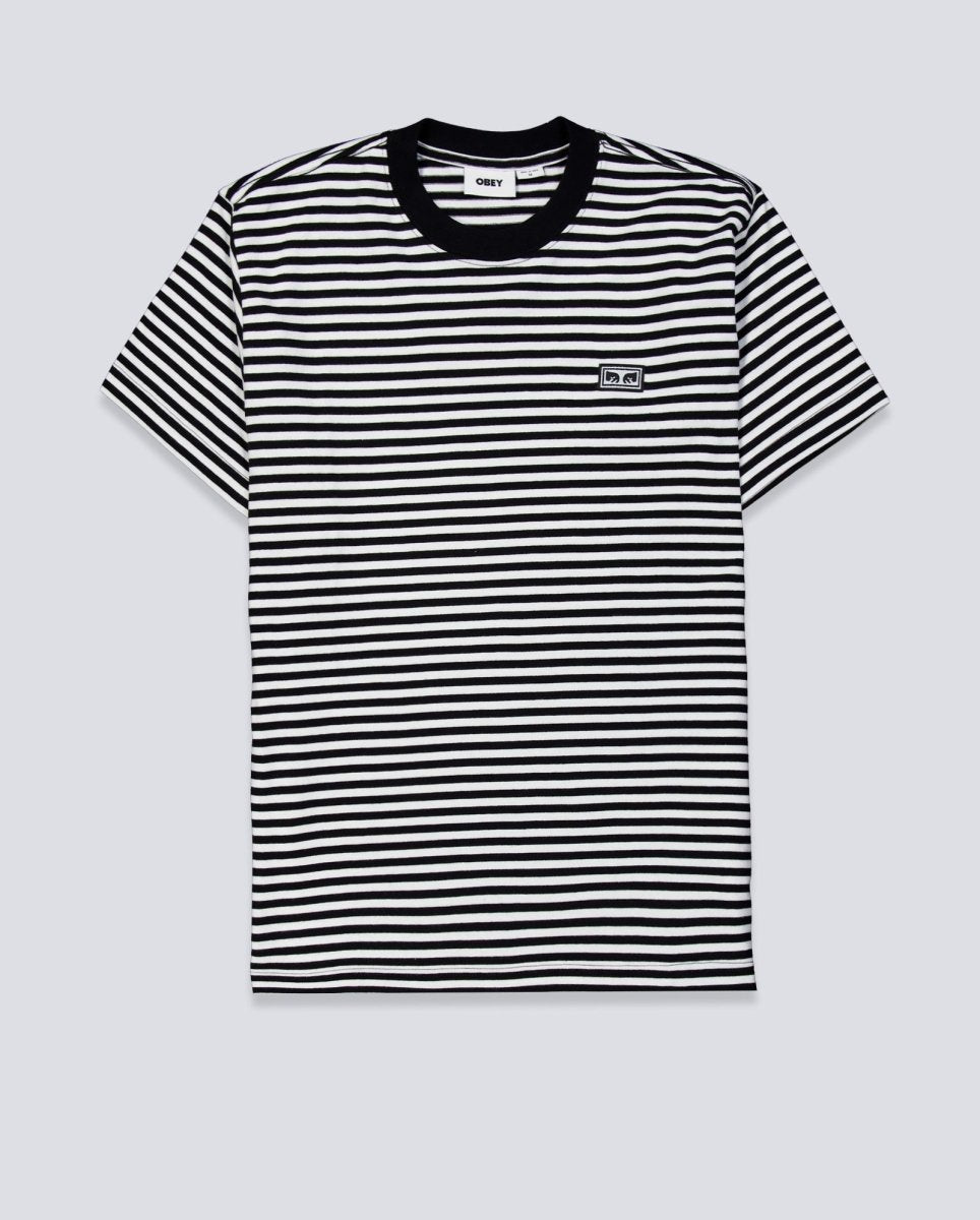 Camiseta Obey Established Works Eyes Negro Multicolor Hombre 131080331-BKM