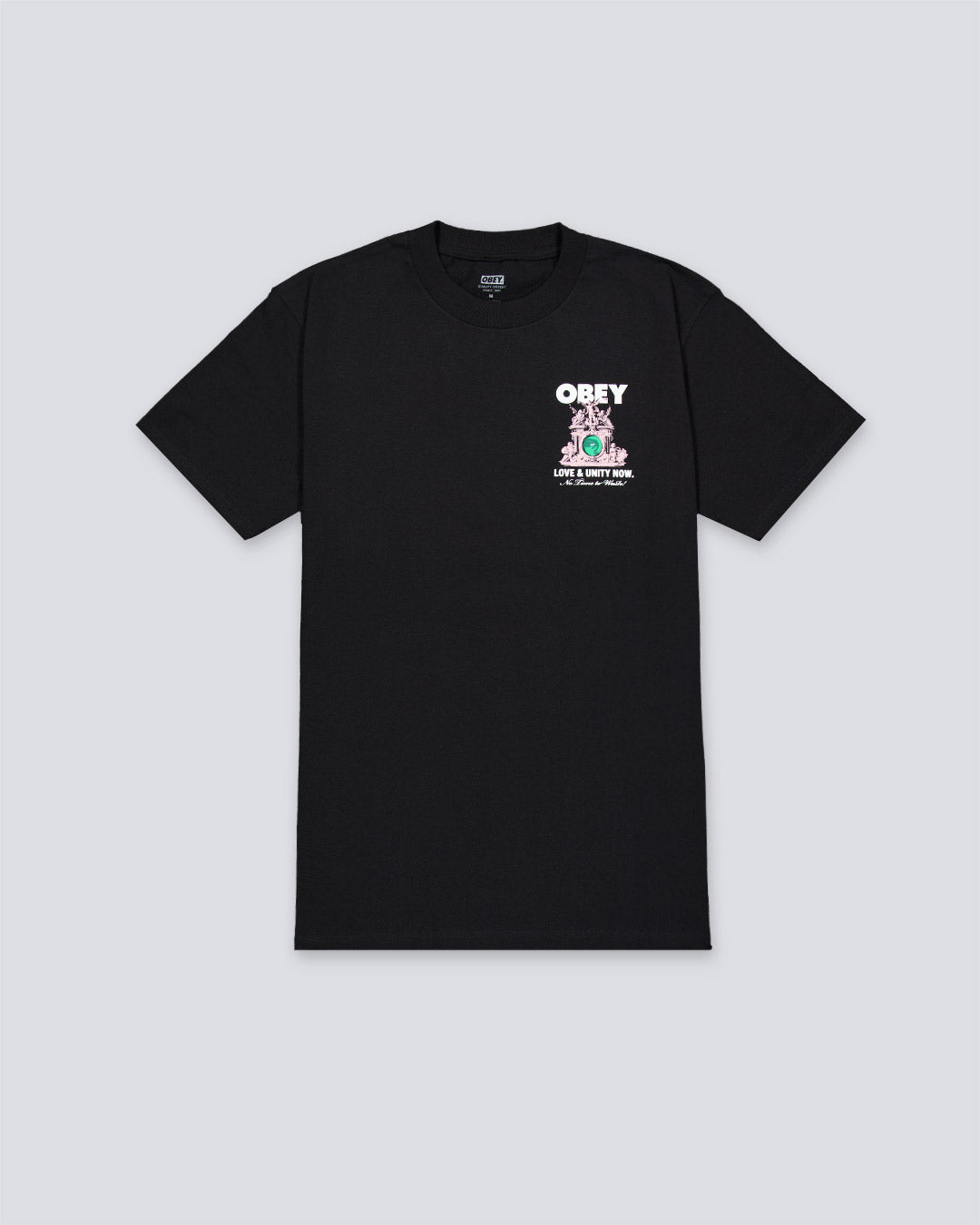 Camiseta Obey Love & Unity Now Negro Hombre