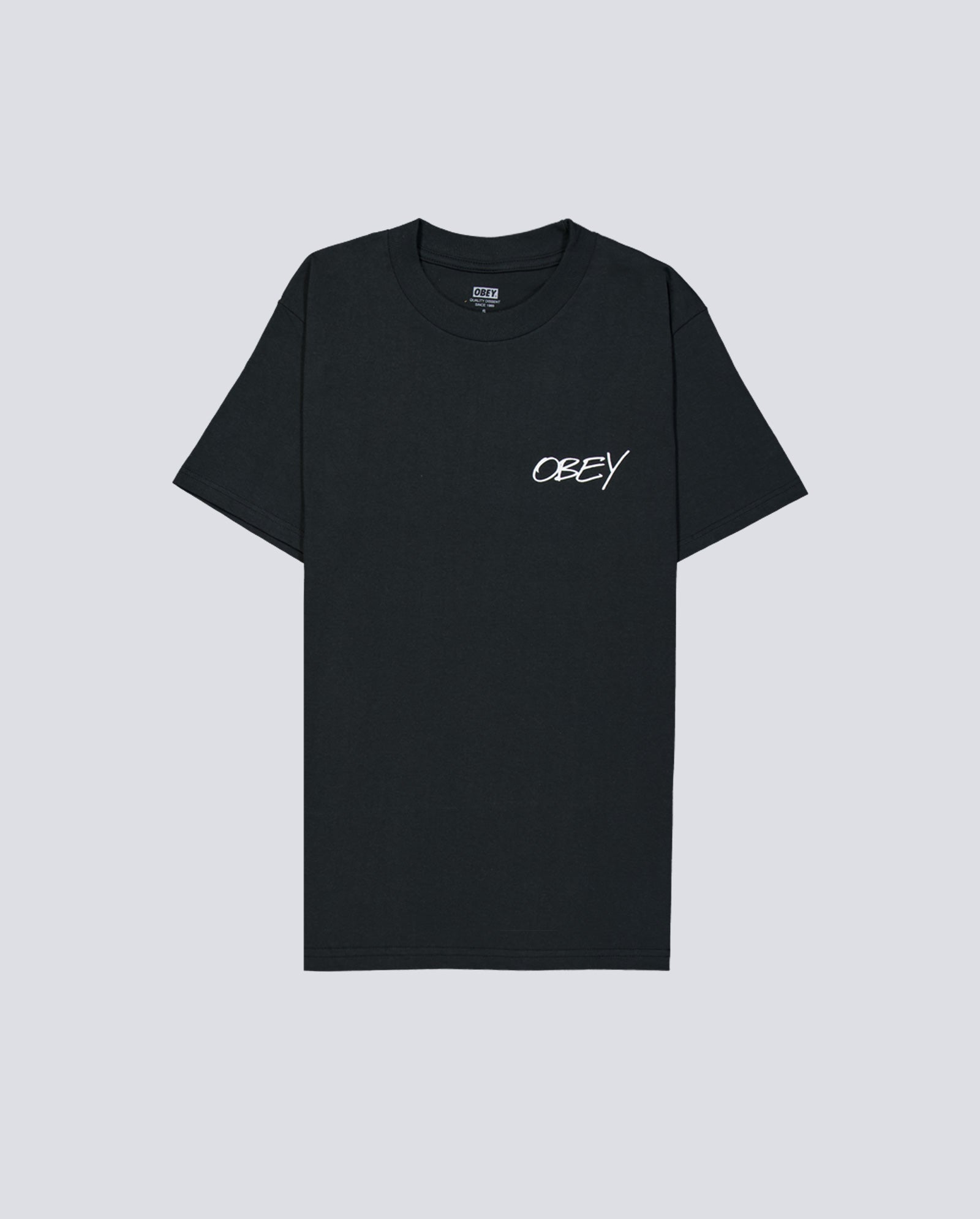Camiseta Obey Poppies Vintage Negro Hombre 165264123-VBL
