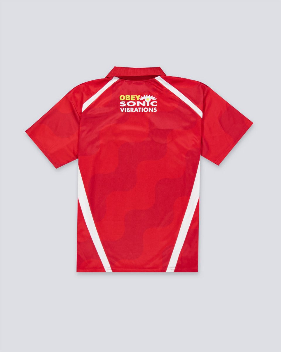 Camiseta Obey Soccer Rojo Unisex 131080372-RDM