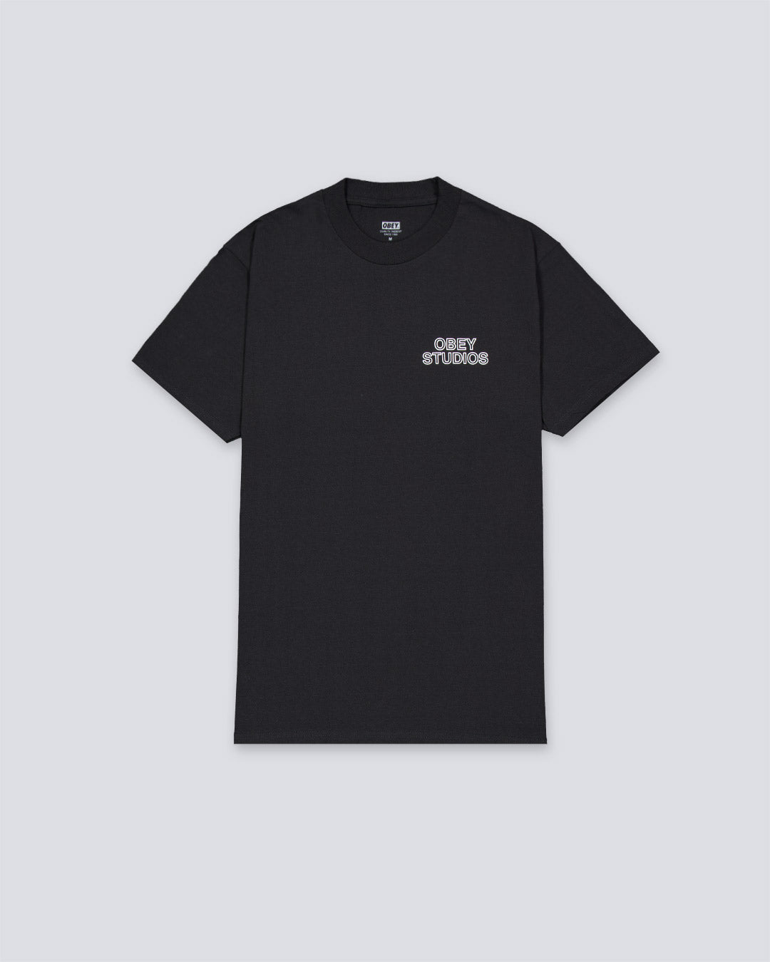 Camiseta Obey Studios Palette Negro Hombre