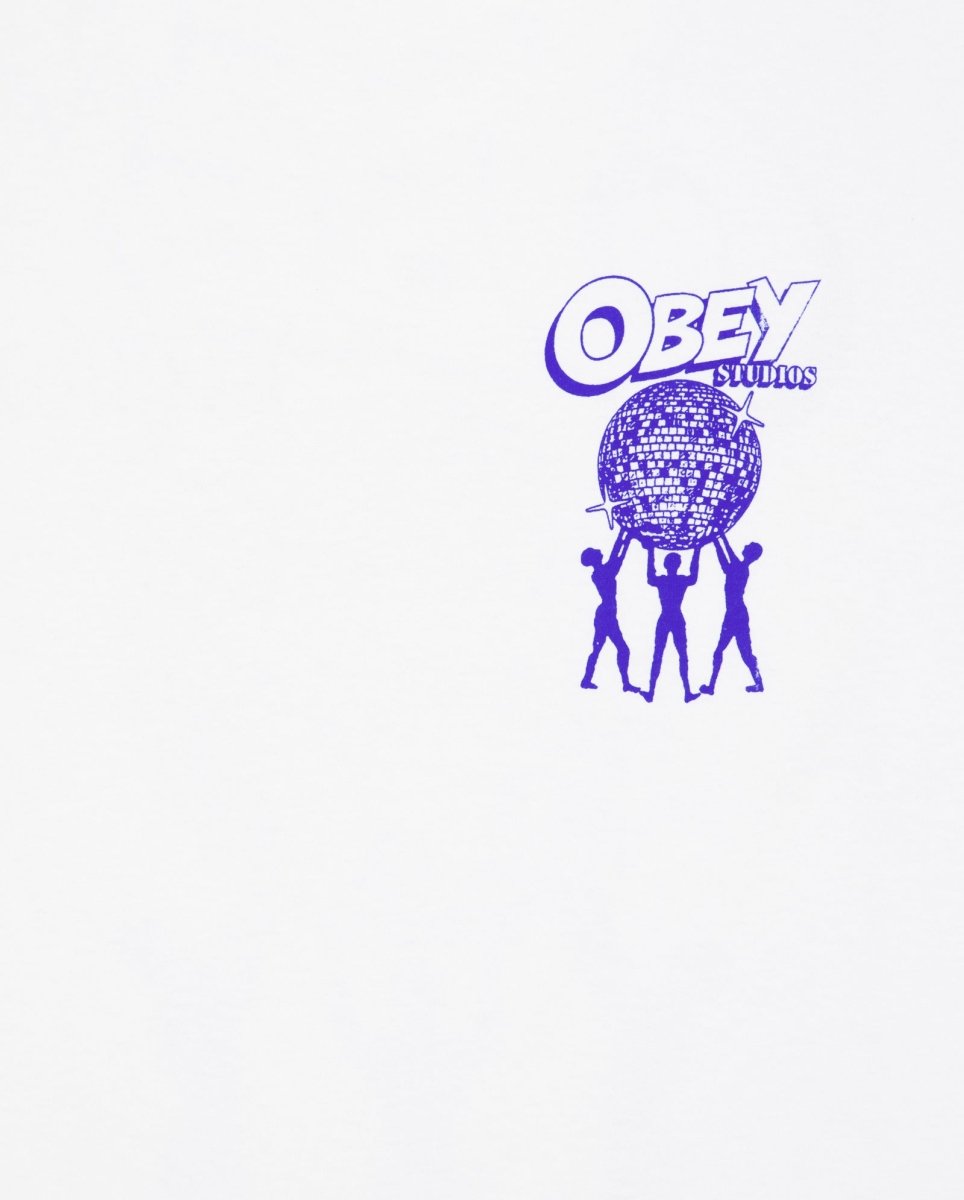 Camiseta Obey Uplift Blanco Unisex 165264088-WHT