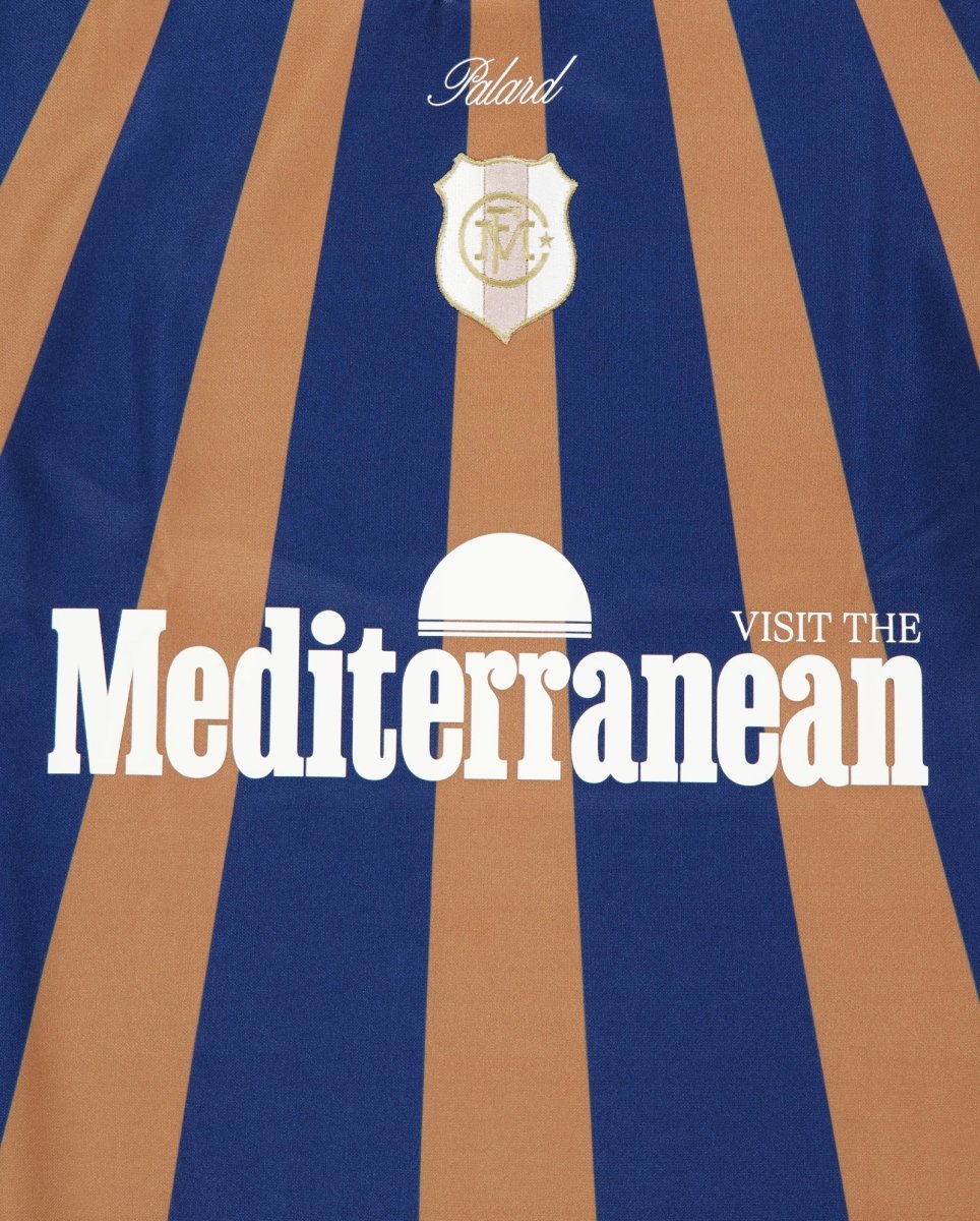Camiseta Palard Mediterranean FC25 Away Azul y Marrón Unisex 72534007