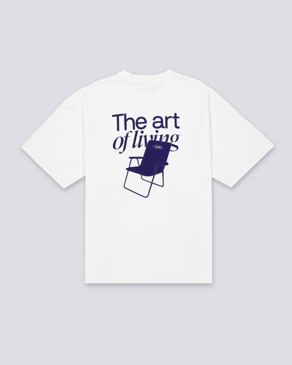 Camiseta Palard The Art of Living Blanco Hombre 72512001