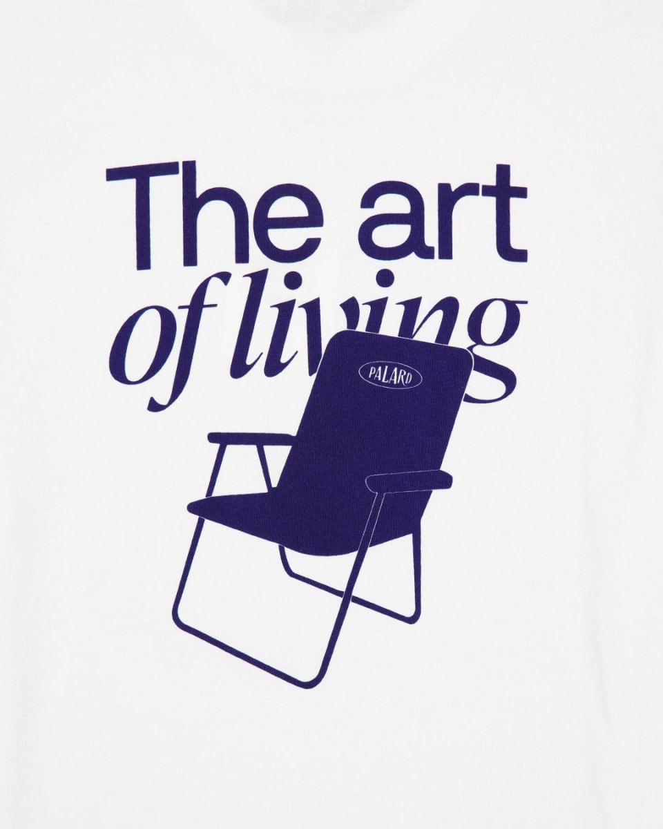 Camiseta Palard The Art of Living Blanco Hombre 72512001