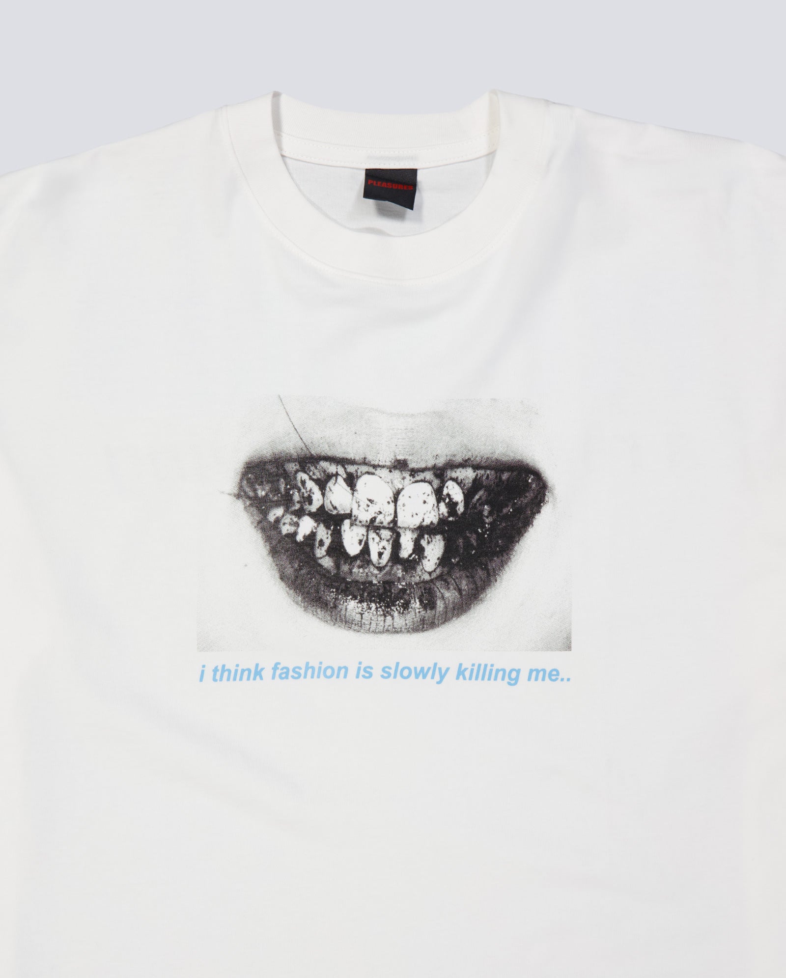 Camiseta Pleasures Decay Blanco Unisex P26SP055