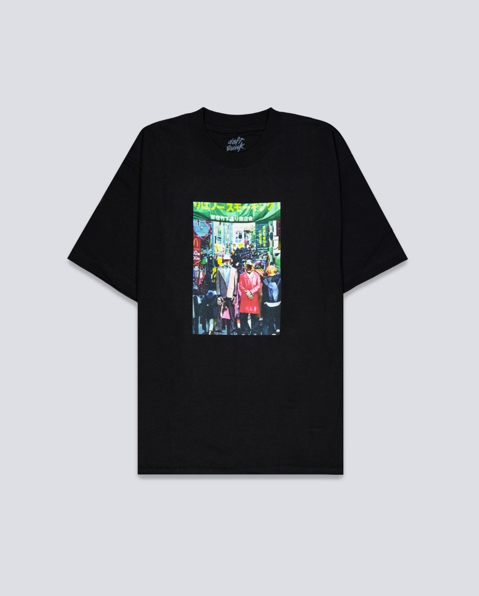 Camiseta Pleasures Harajuku Negro Hombre P25DP018-BLACK