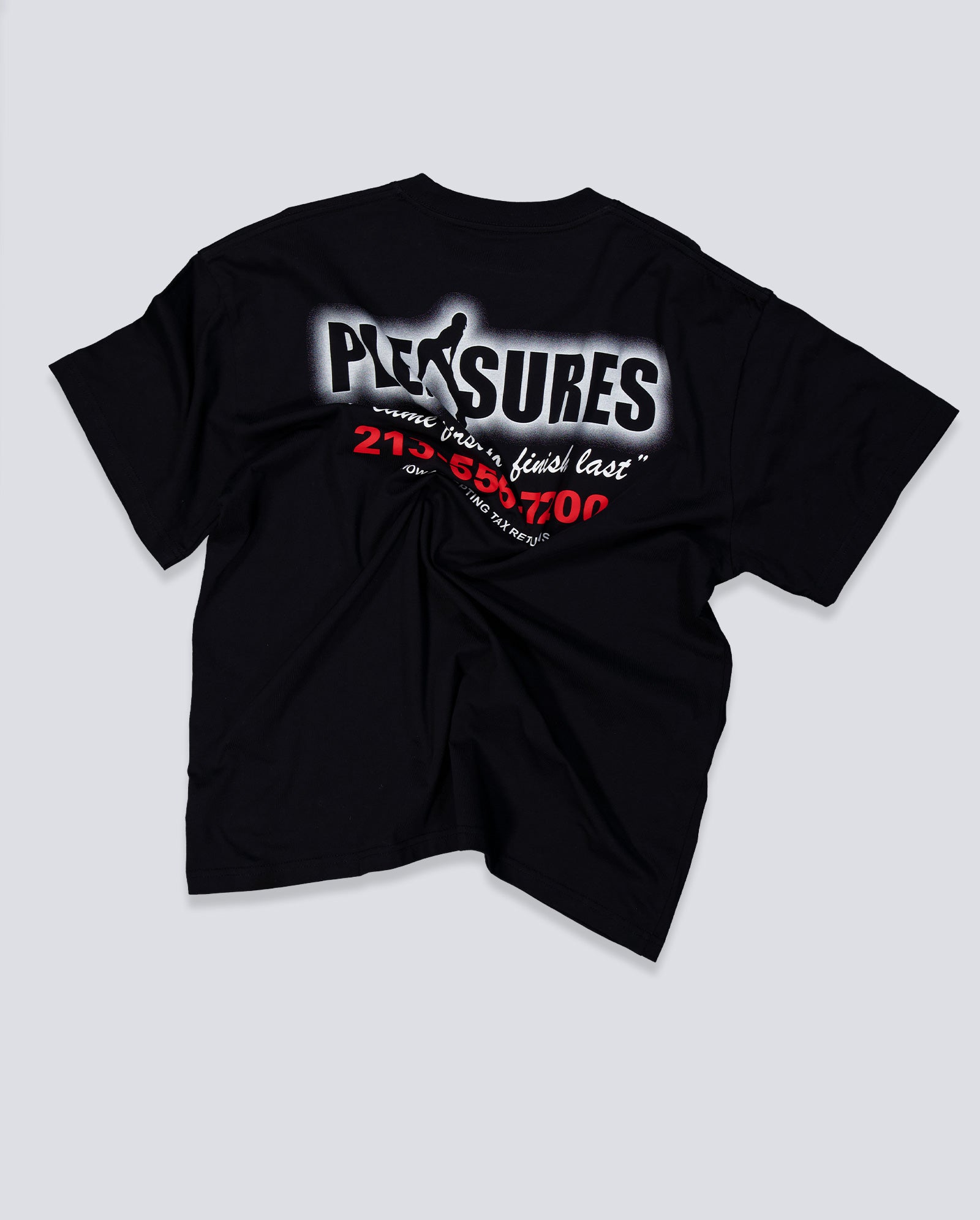 Camiseta Pleasures Hot 4 U Negro Unisex P26SP053
