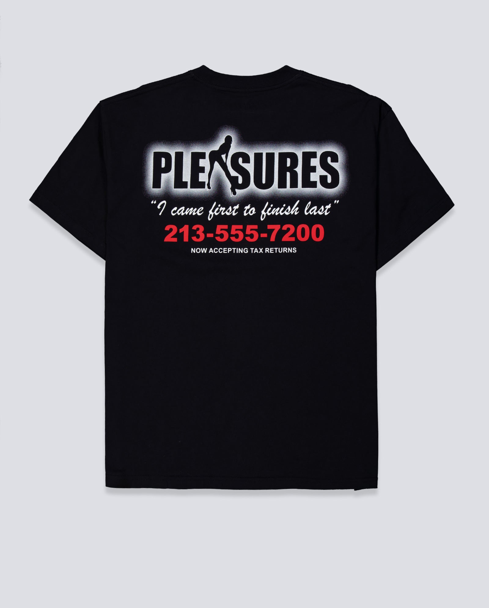 Camiseta Pleasures Hot 4 U Negro Unisex P26SP053