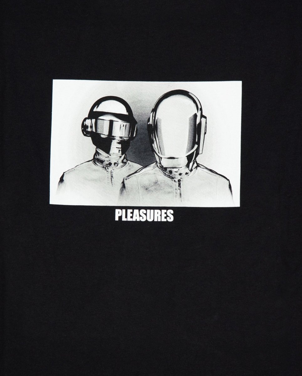 Camiseta Pleasures Inverted Negro Hombre P25DP017-BLACK