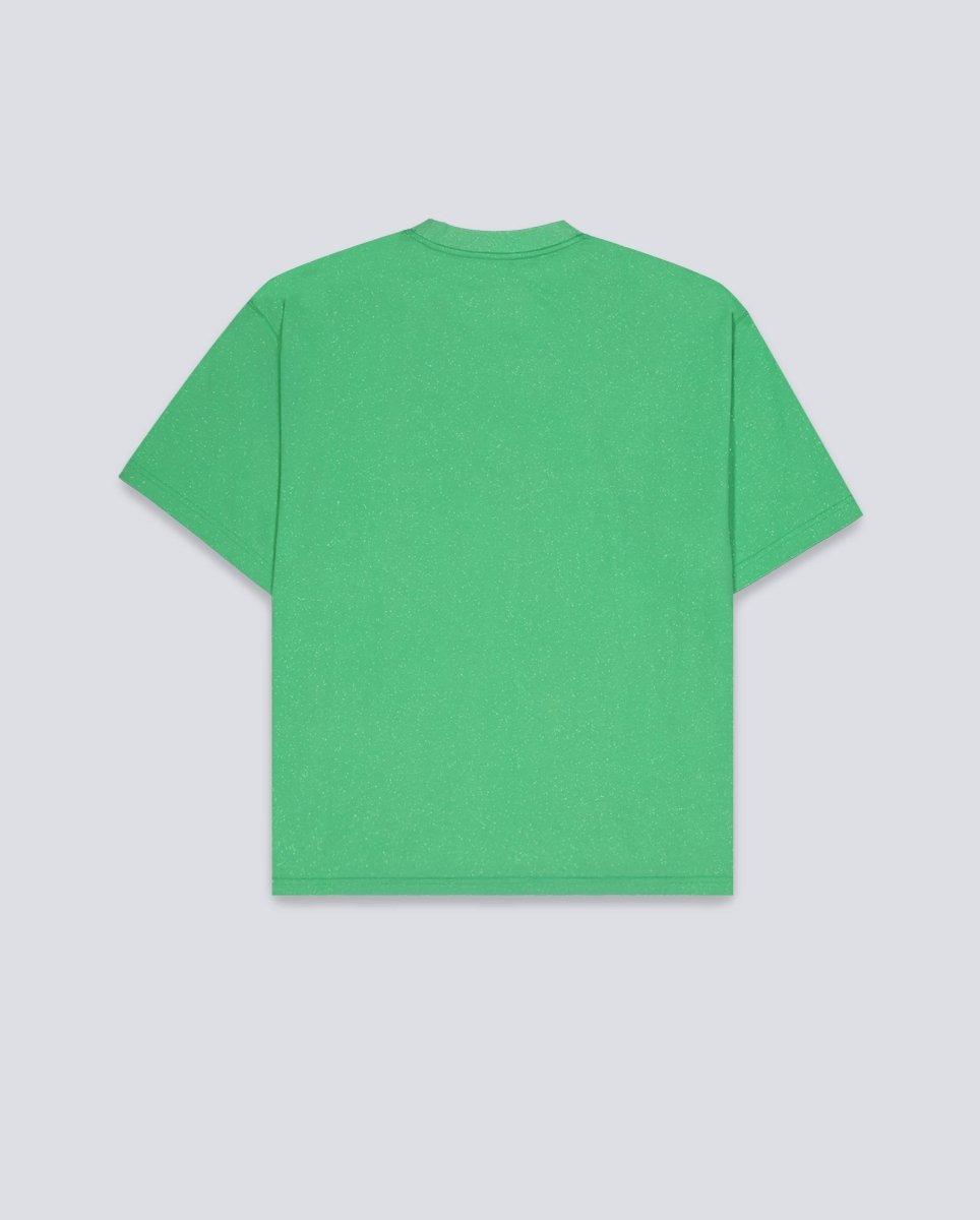 Camiseta Pleasures Onyx Glitter Verde Unisex P25SU023-GREEN